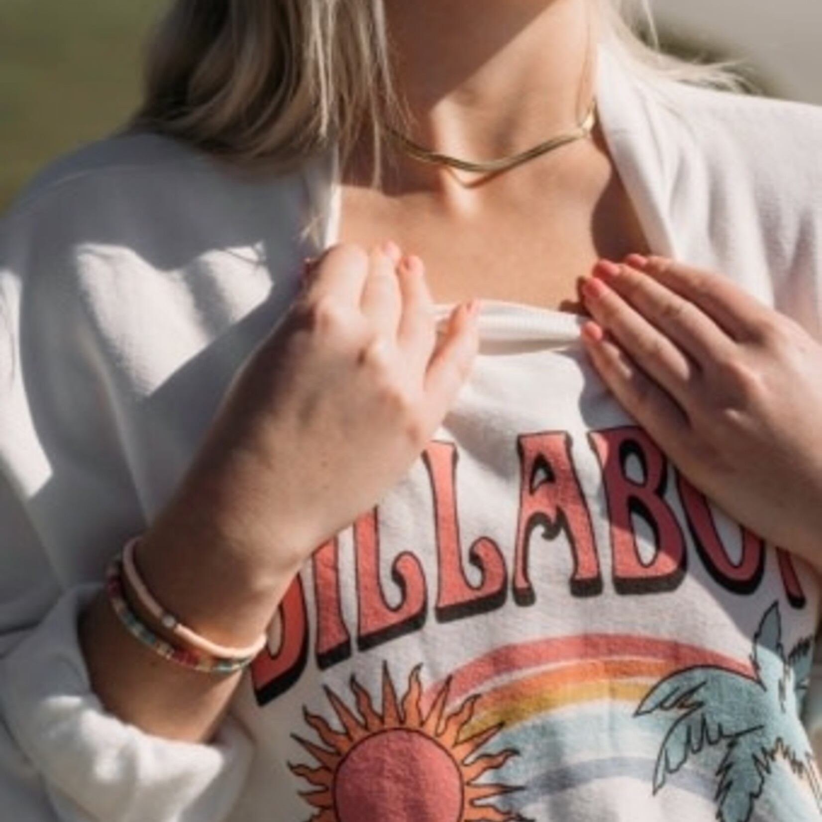 Salty Cali HERRINGBONE NECKLACE ~ SALTY BABES
