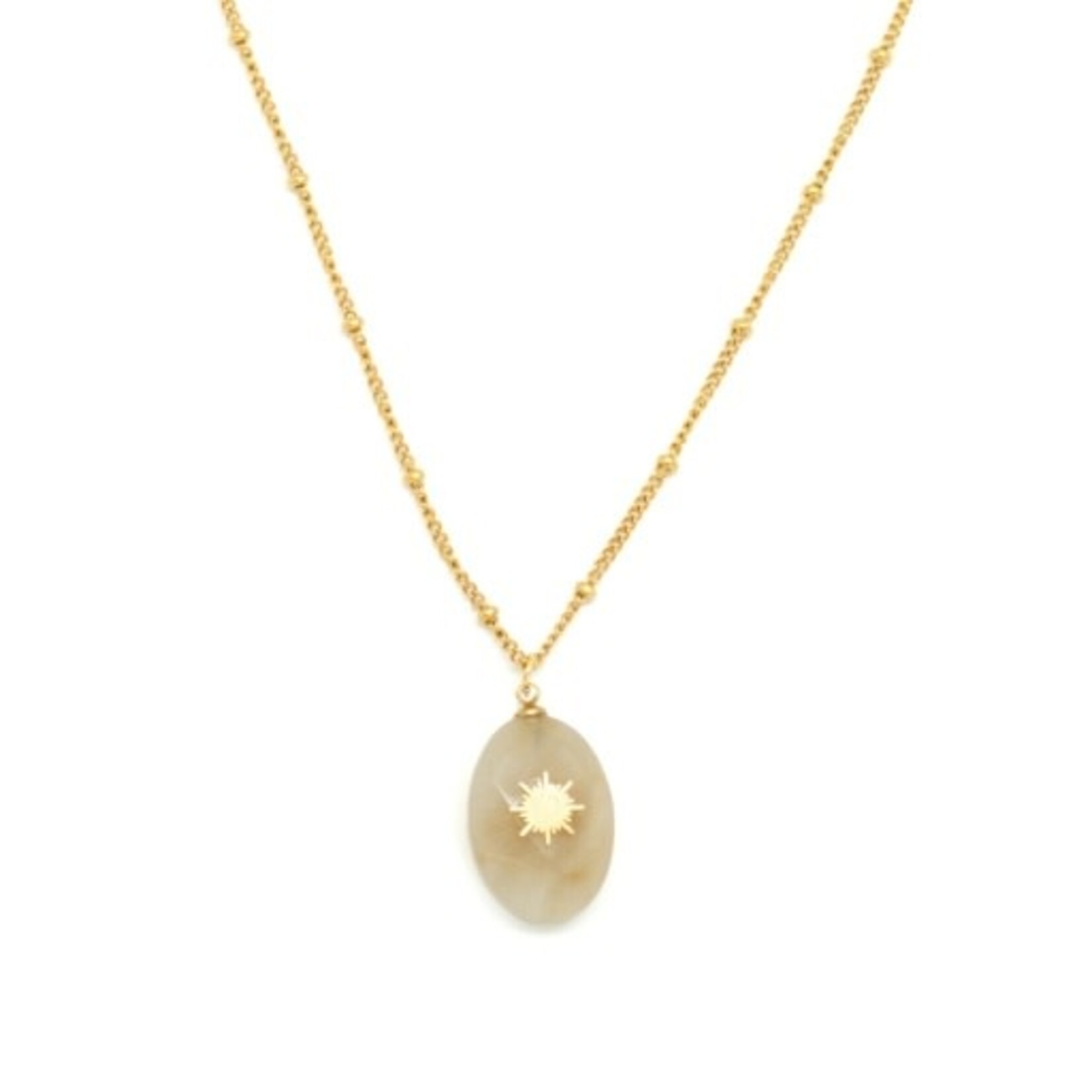 Salty Cali LOVE STONE NECKLACE