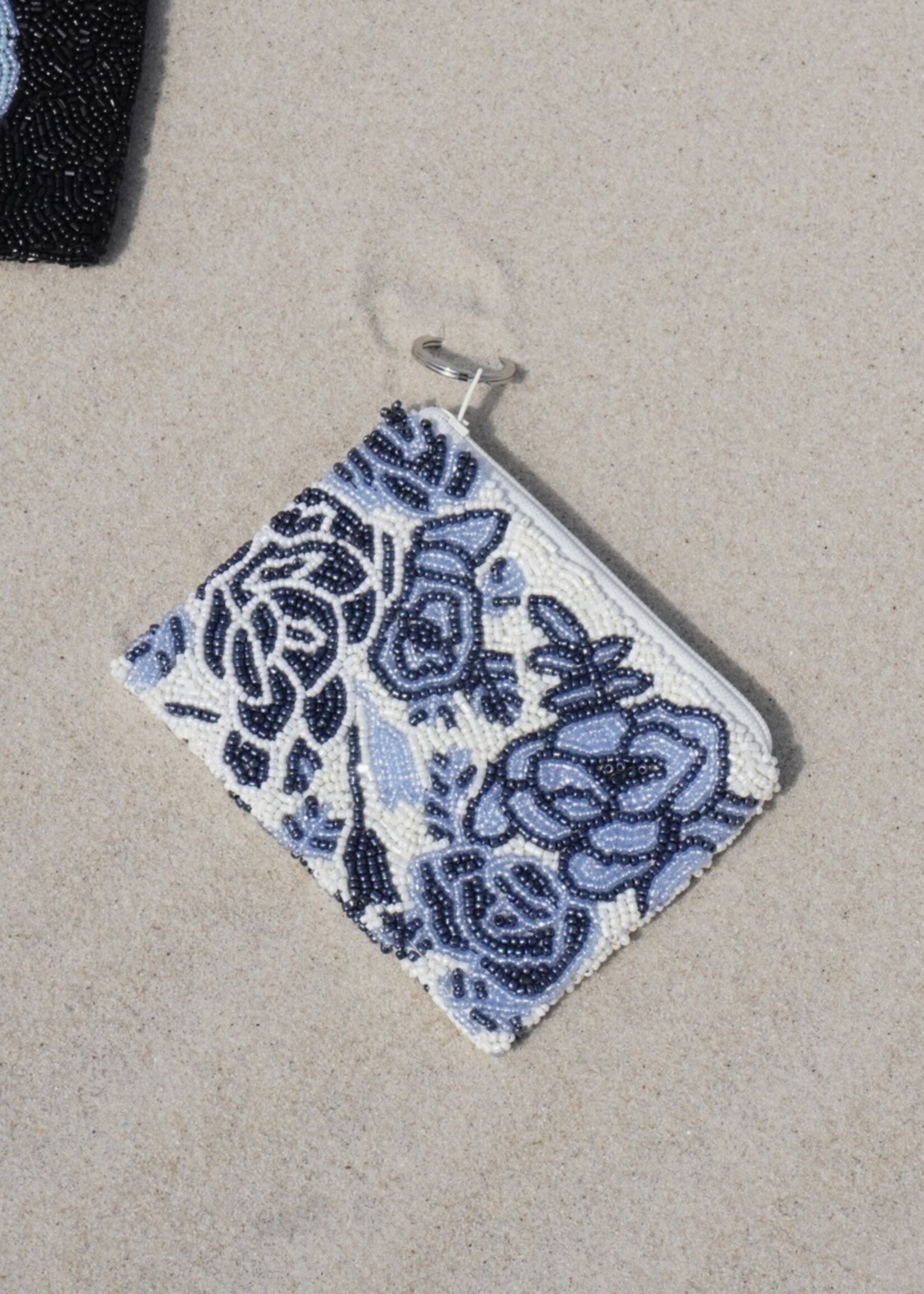 Tiana Scp Blue Rose - Ivory/Navy/Multi