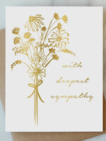 Bouquet Sympathy Greeting Card | Sympathy & Condolence
