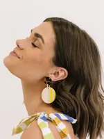 Sunshine Tienda Sunflower Circle Earrings
