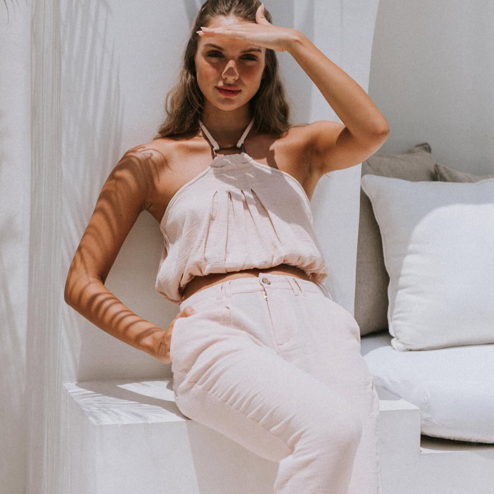 Amuse Society Jessa Woven Tank