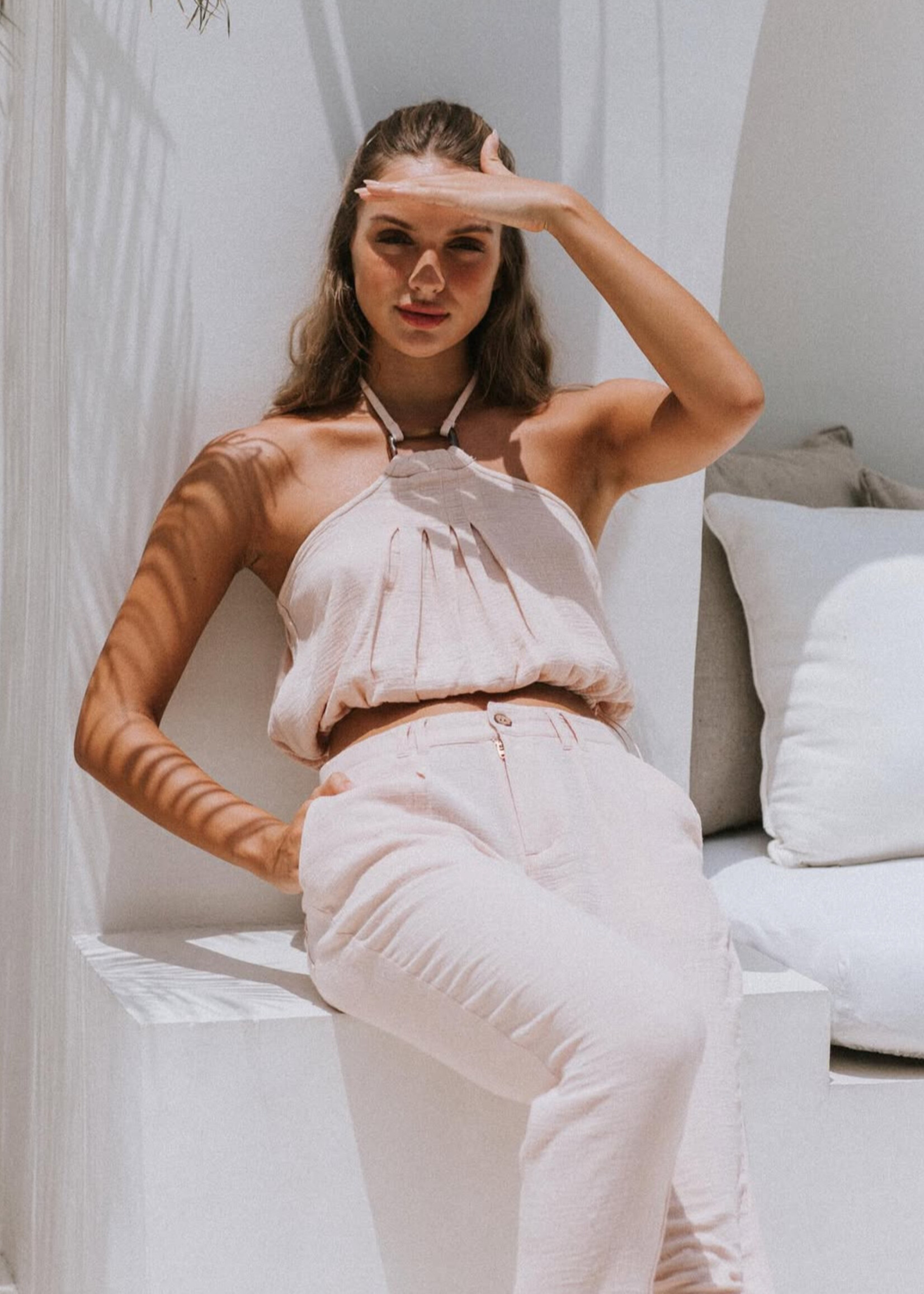 Amuse Society Jessa Woven Tank