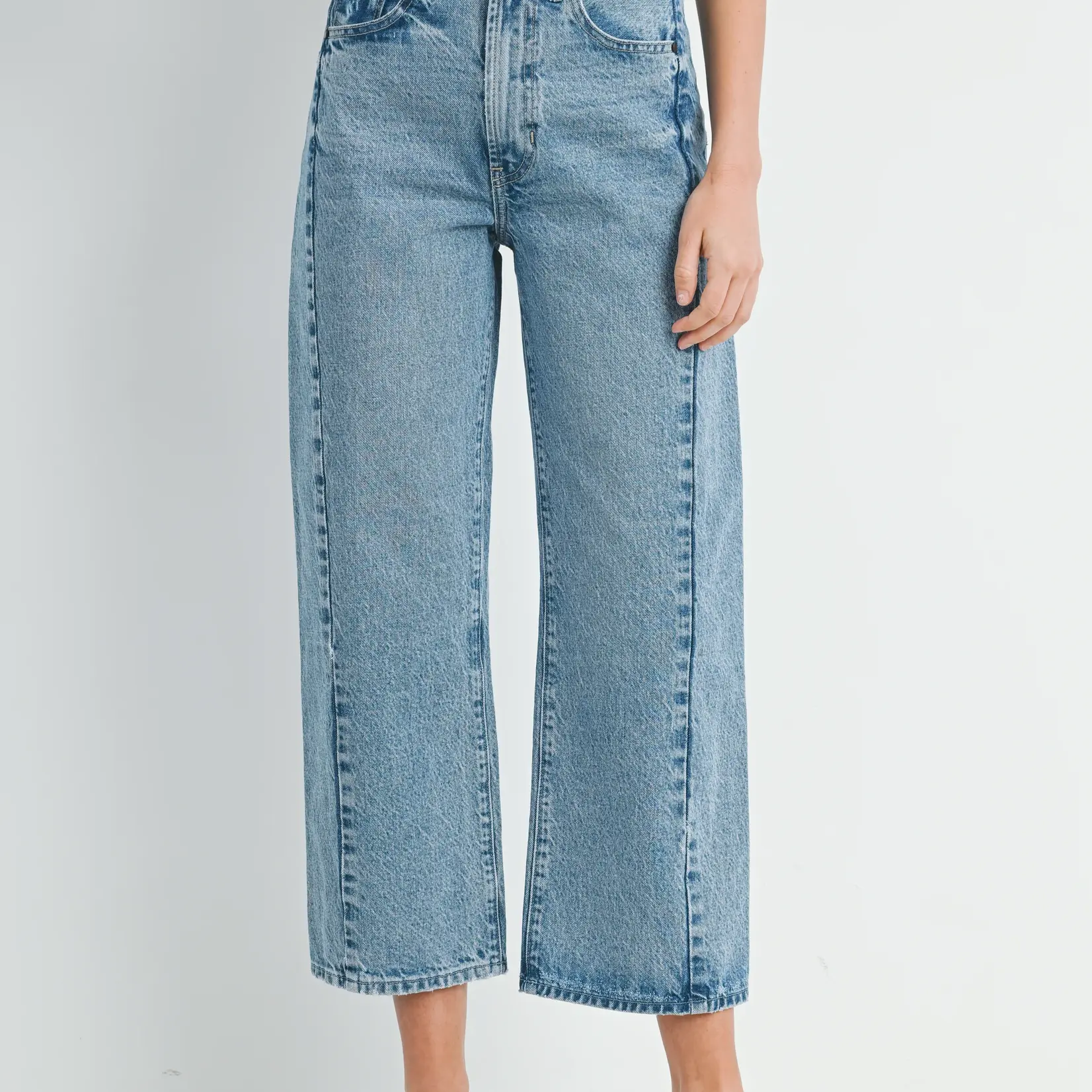 Just Black Denim Barrel Jean Twist