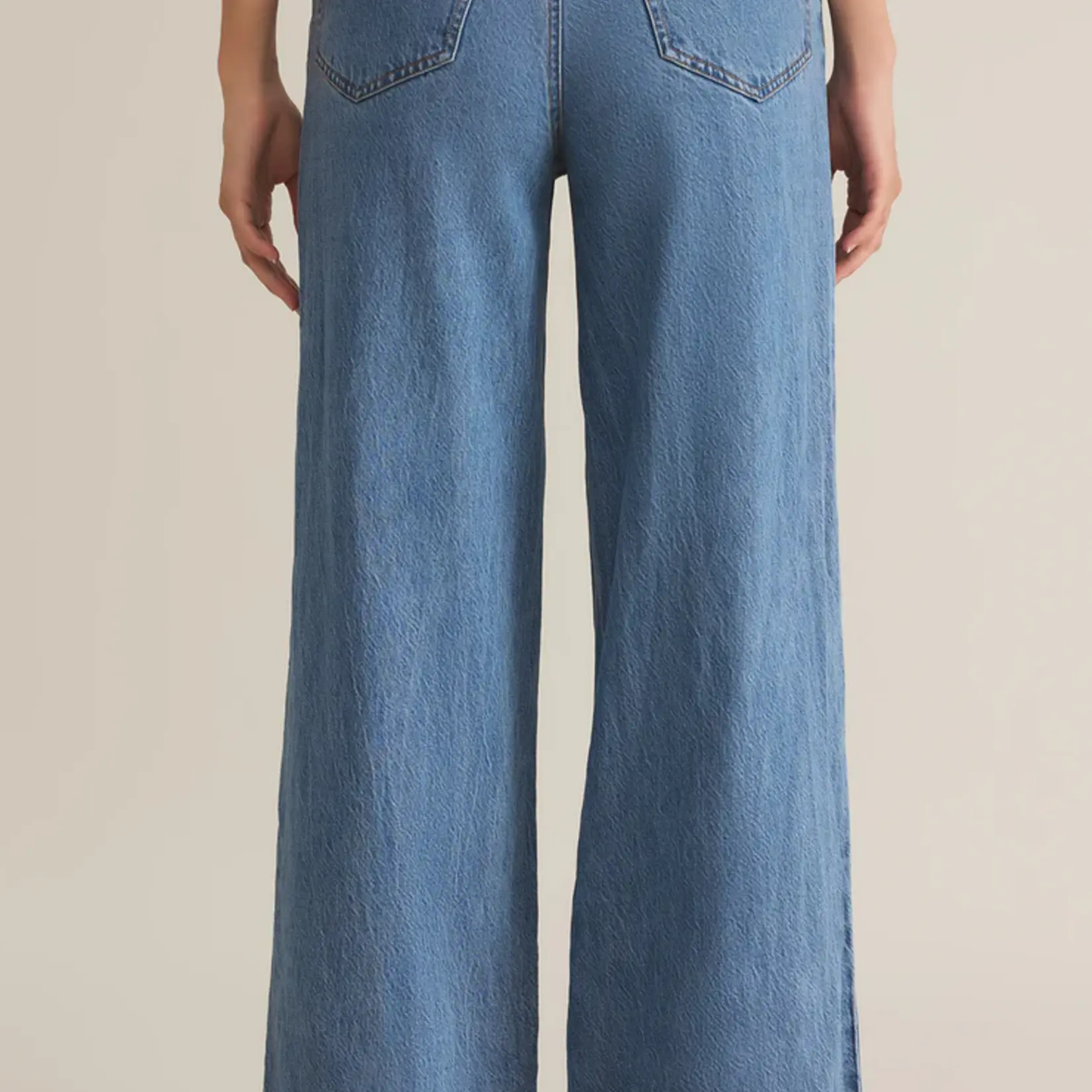 Z Supply Mia Loose Wide Leg Denim Pant