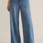 Z Supply Mia Loose Wide Leg Denim Pant