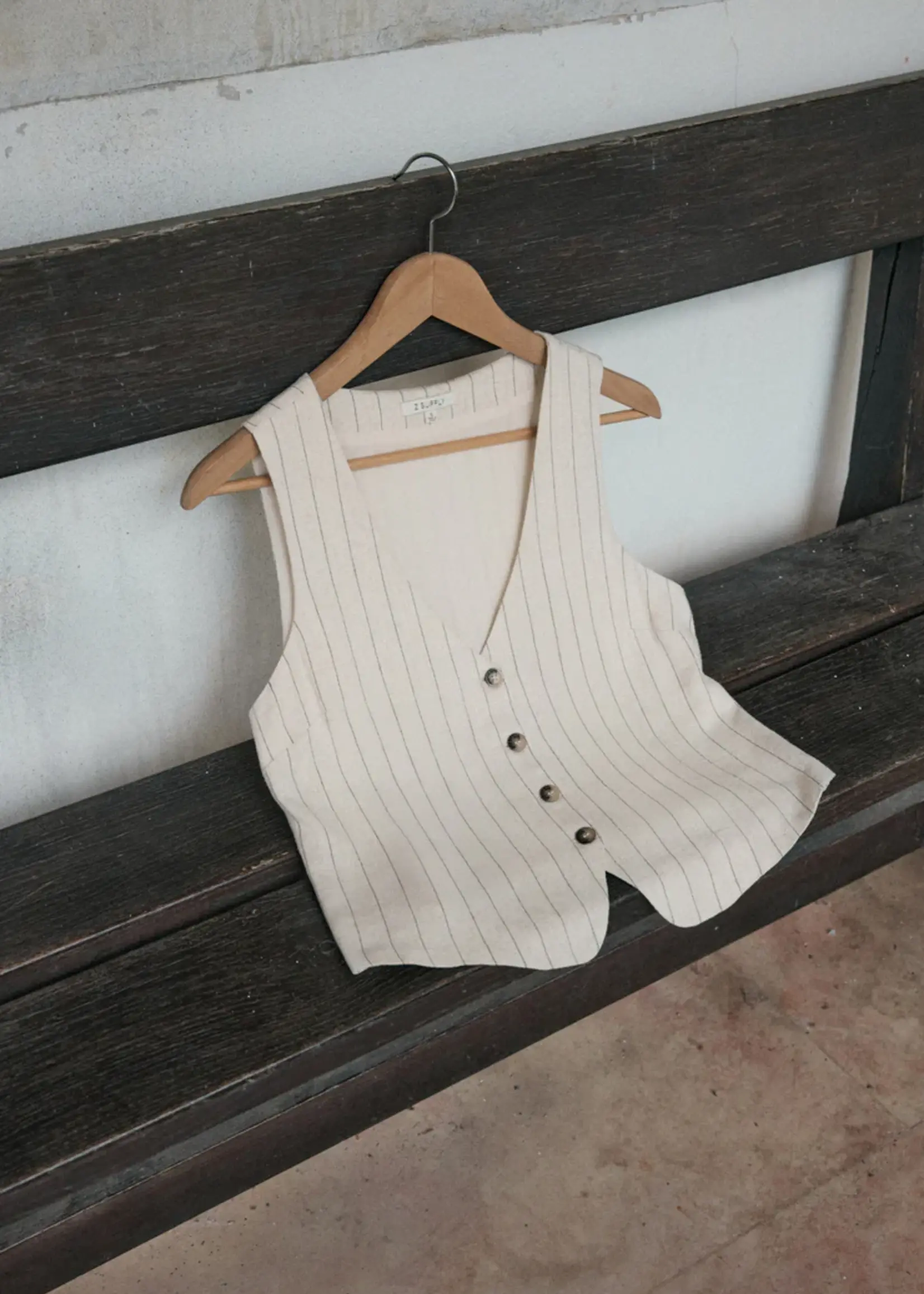 Z Supply Belfort Pinstripe Vest