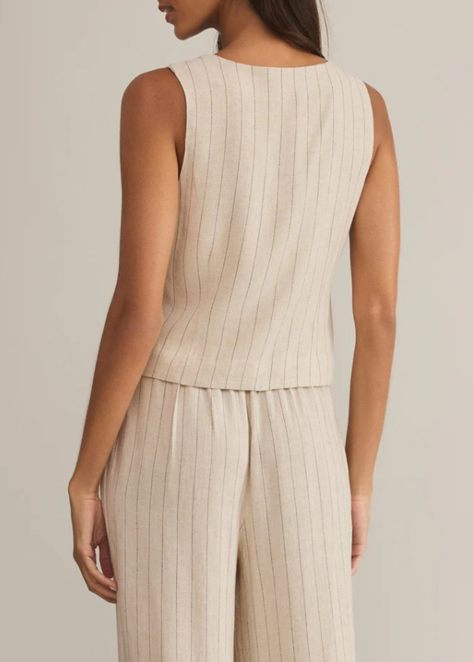 Z Supply Belfort Pinstripe Vest