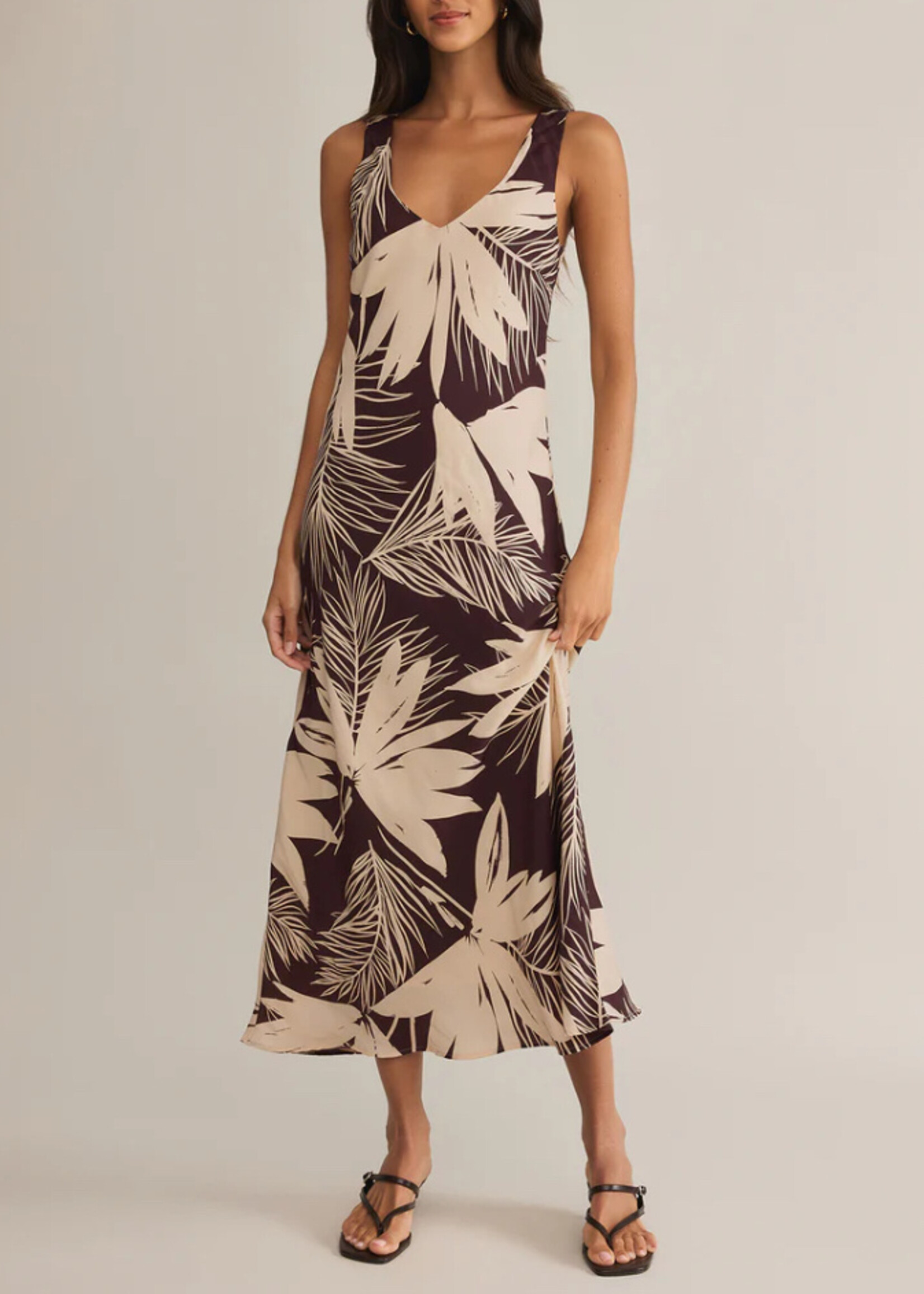Z Supply Hana Palmera Maxi Dress