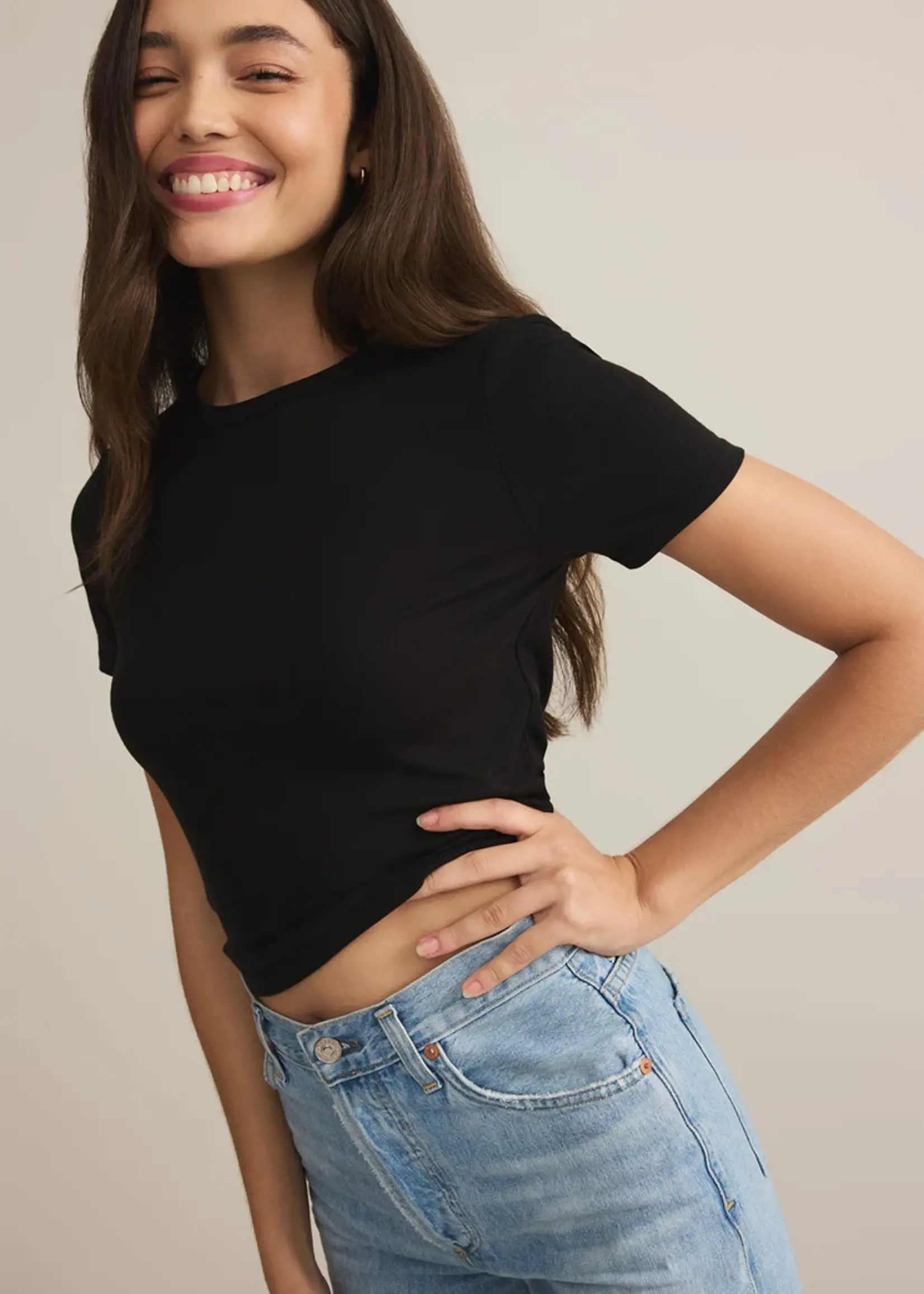 Z Supply Second Skin Crew Top
