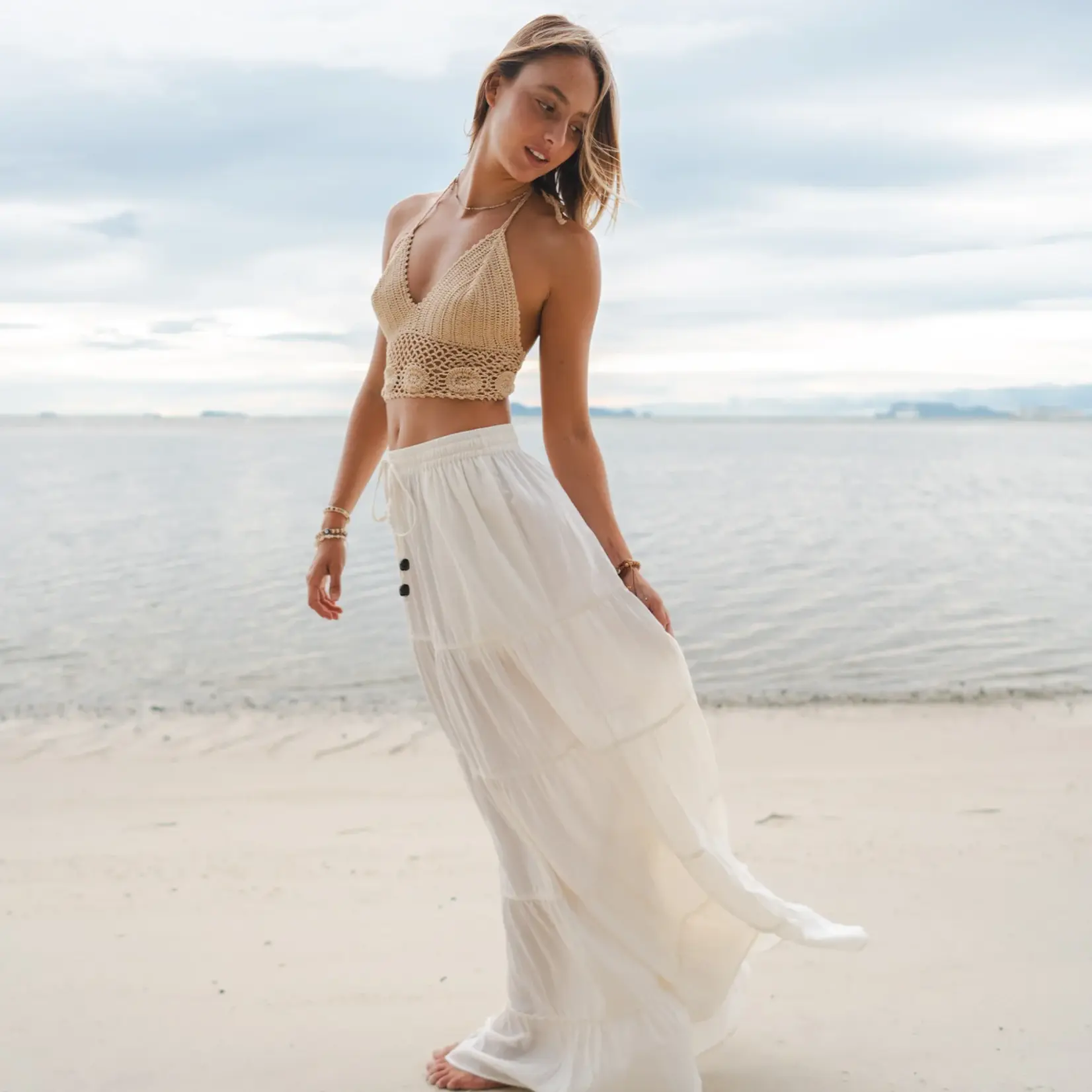 Lotus and Luna Shipwrecked Maxi Skirt