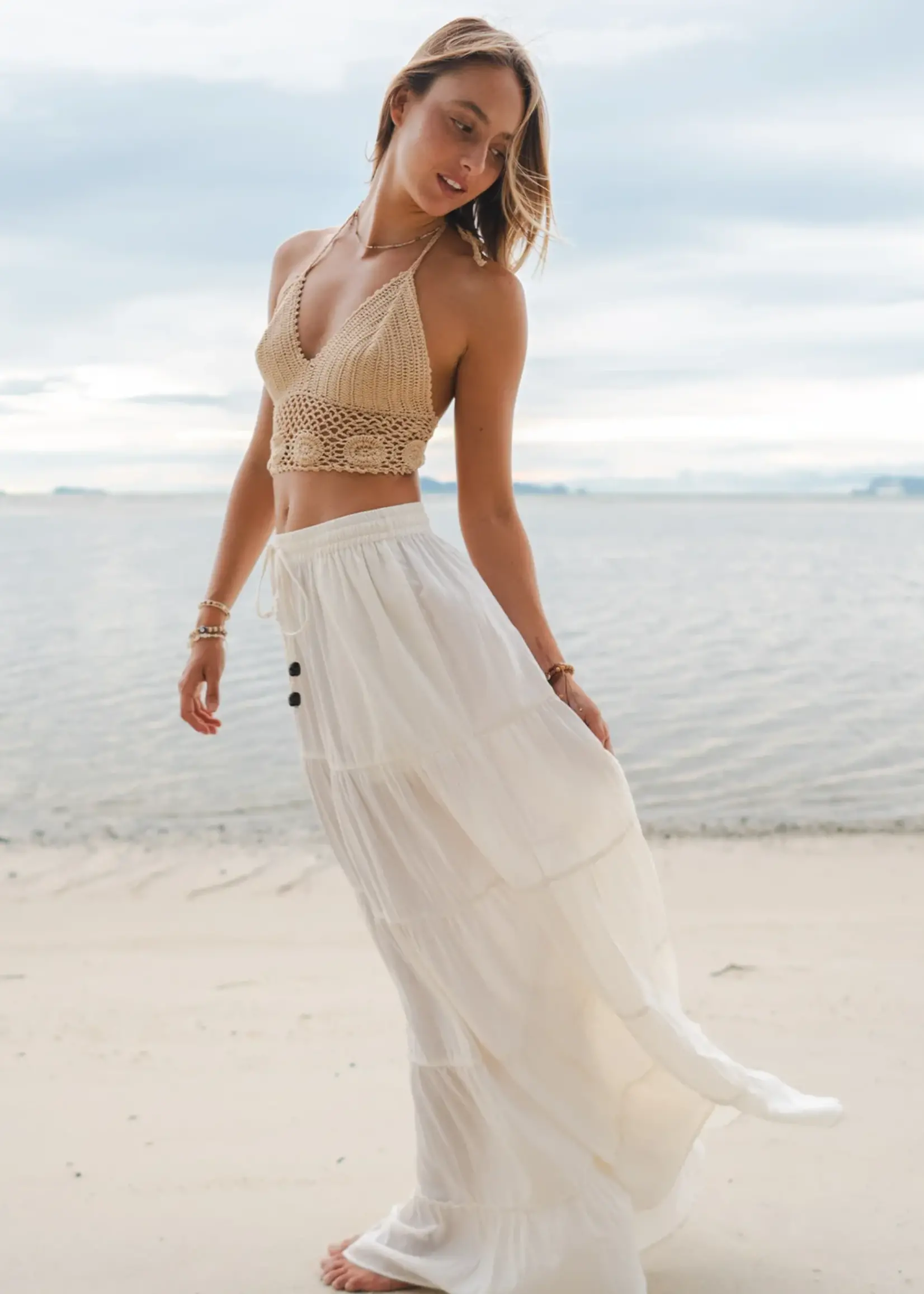 Lotus and Luna Shipwrecked Maxi Skirt