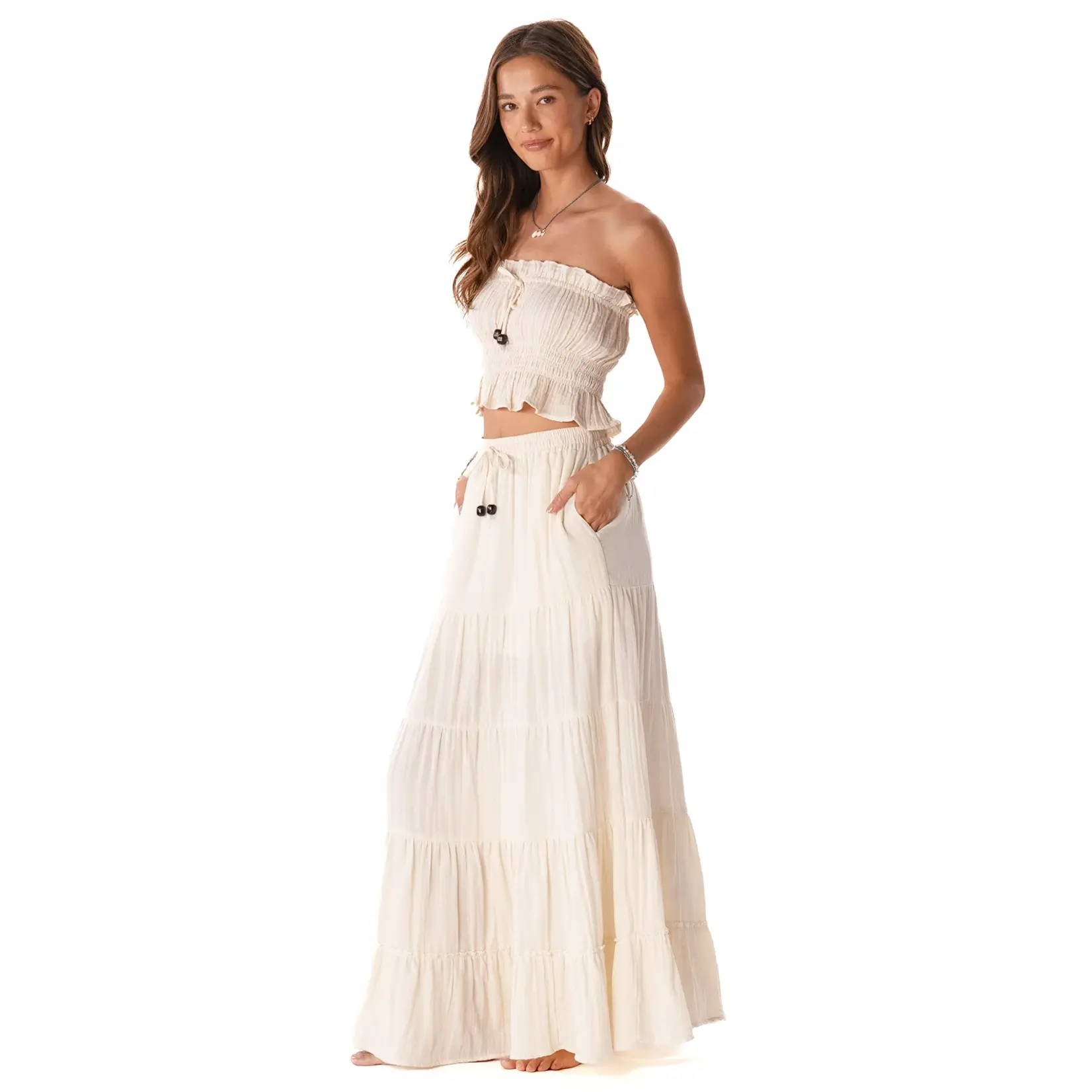 Lotus and Luna Shipwrecked Maxi Skirt