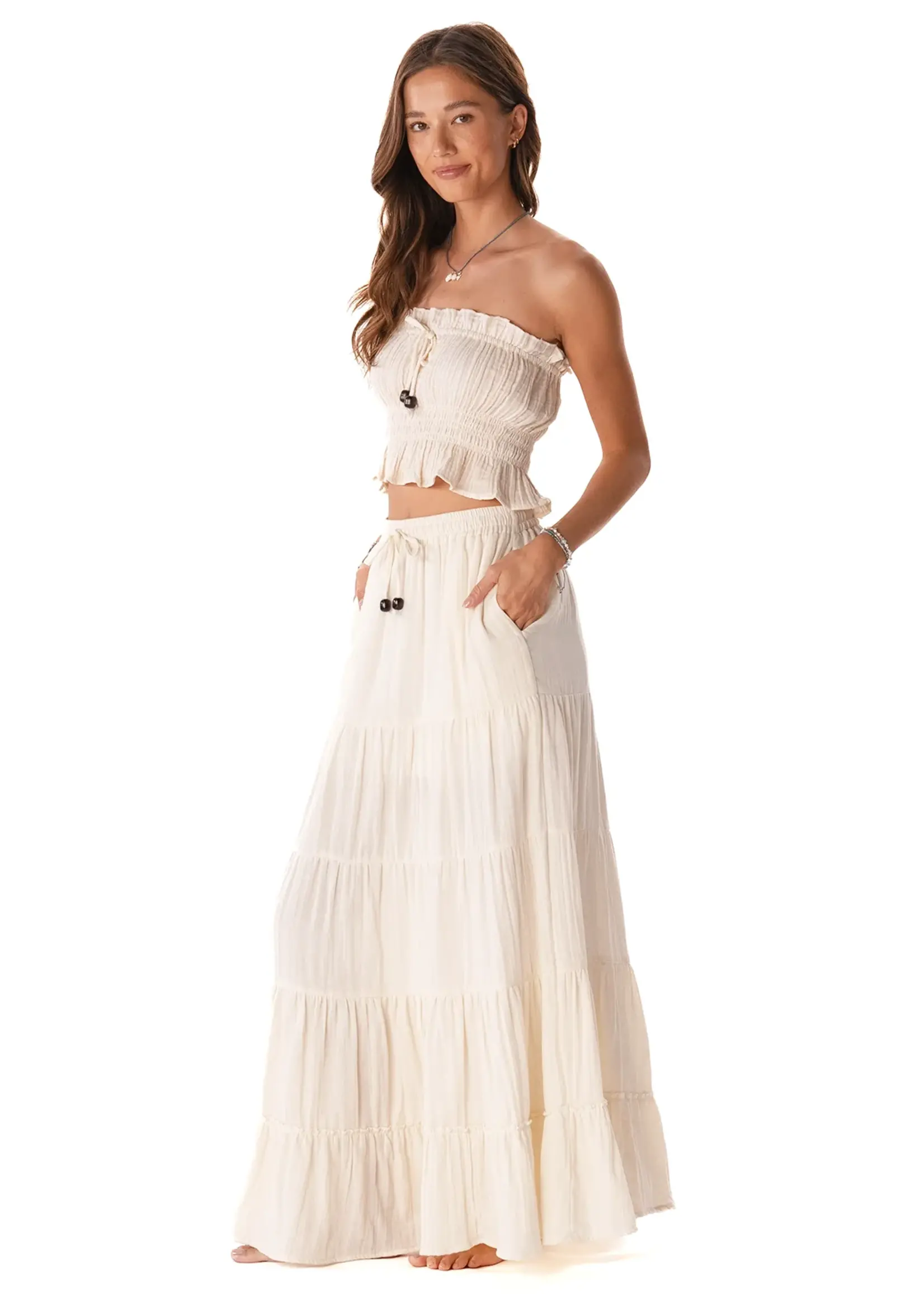 Lotus and Luna Shipwrecked Maxi Skirt