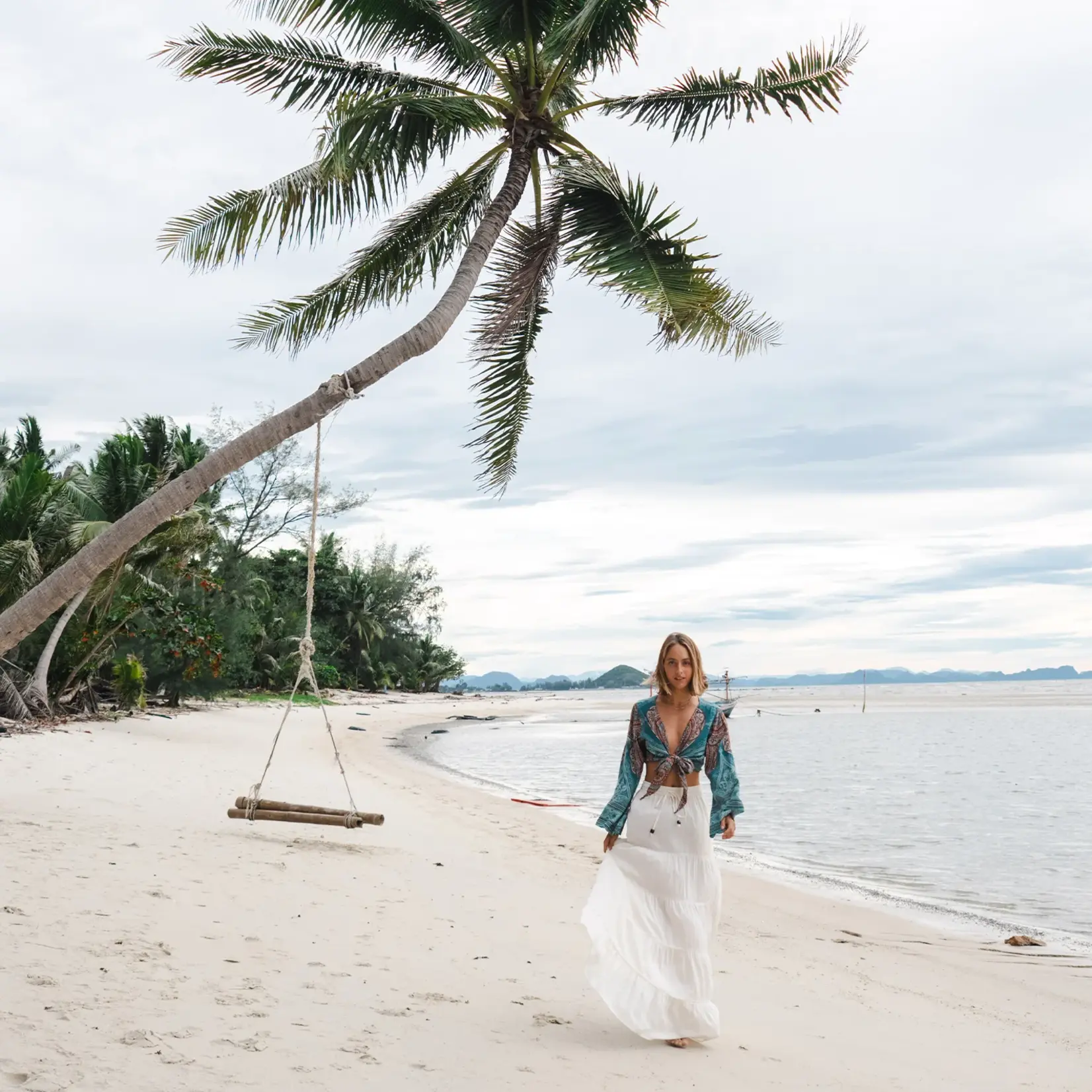 Lotus and Luna Shipwrecked Maxi Skirt