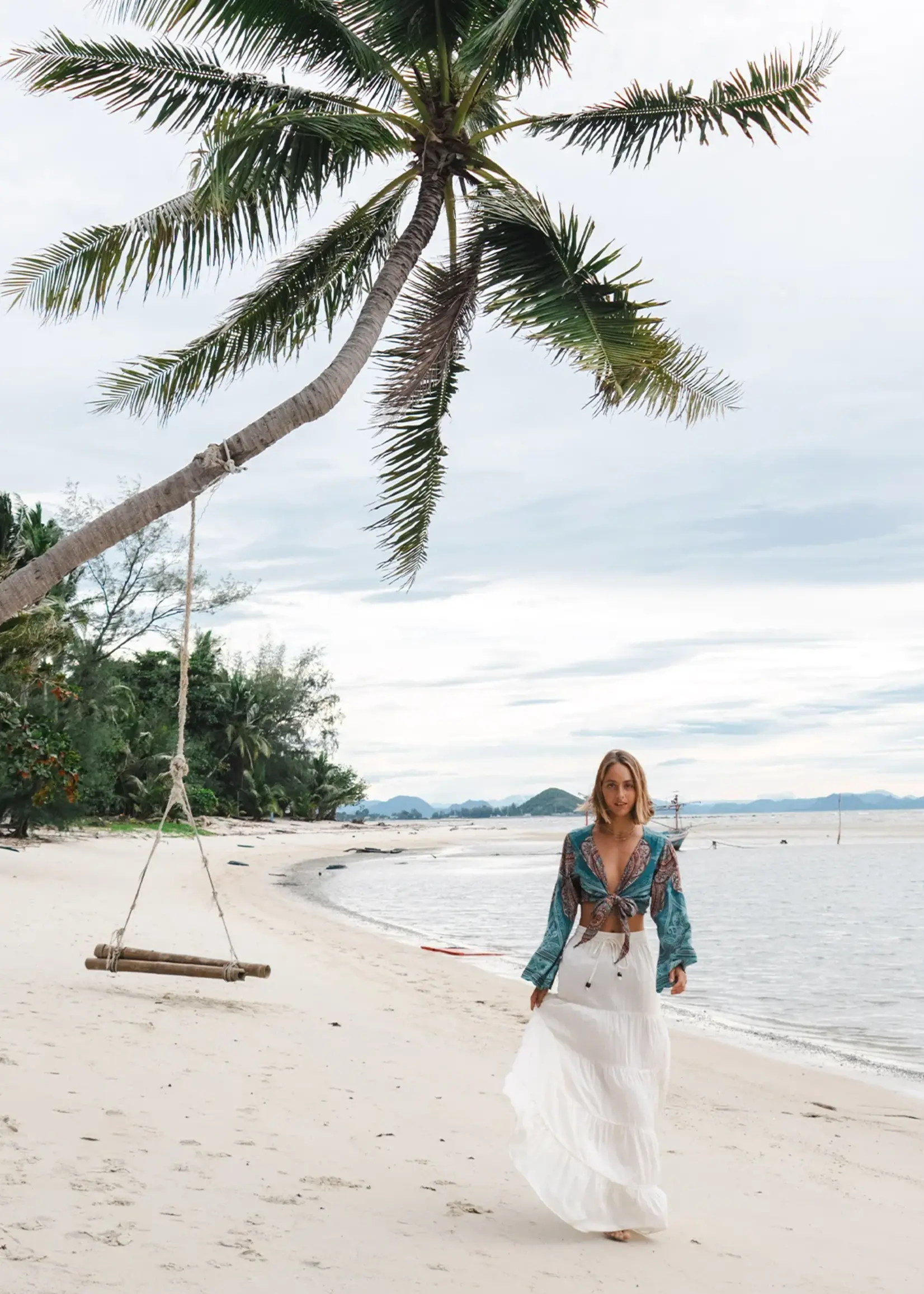 Lotus and Luna Shipwrecked Maxi Skirt