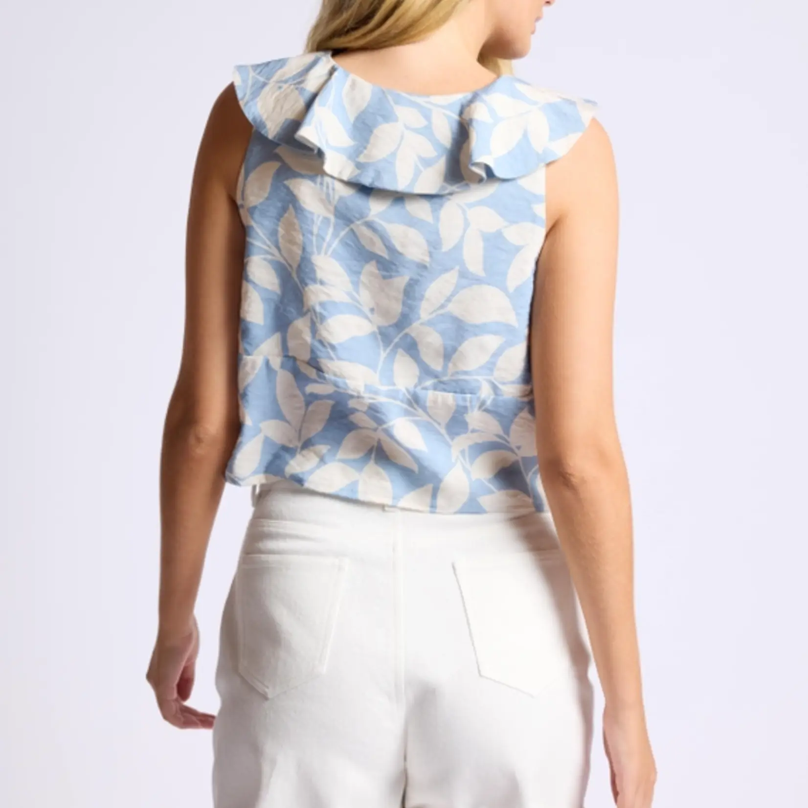 Sage The Label Garden Delights Tie Top
