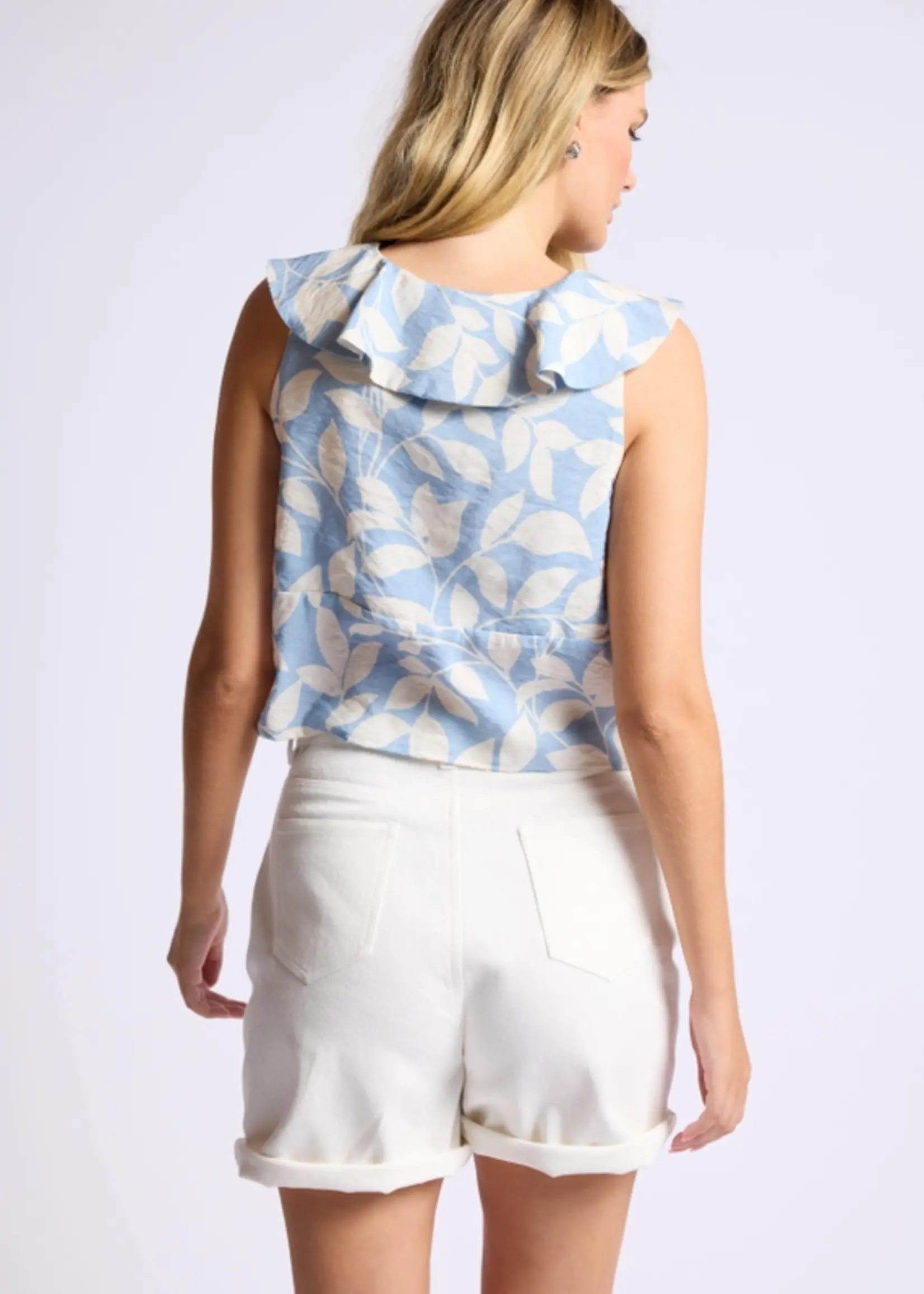 Sage The Label Garden Delights Tie Top