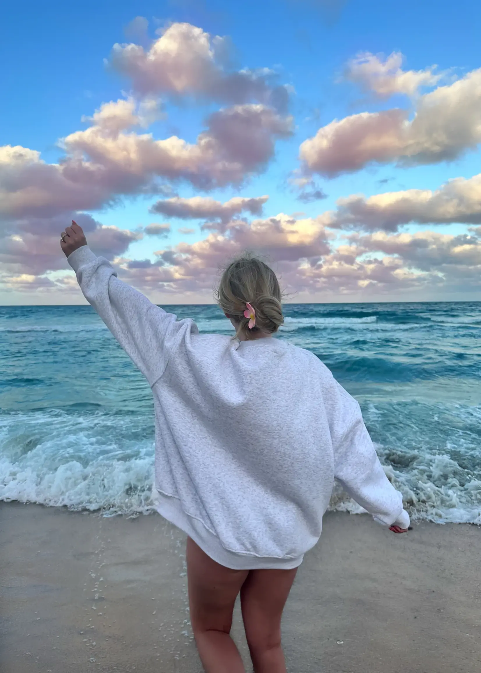 Sunkissed Coconut USA Sweatshirt