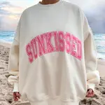 Sunkissed Coconut Sunkissed Embroidered Sweatshirt