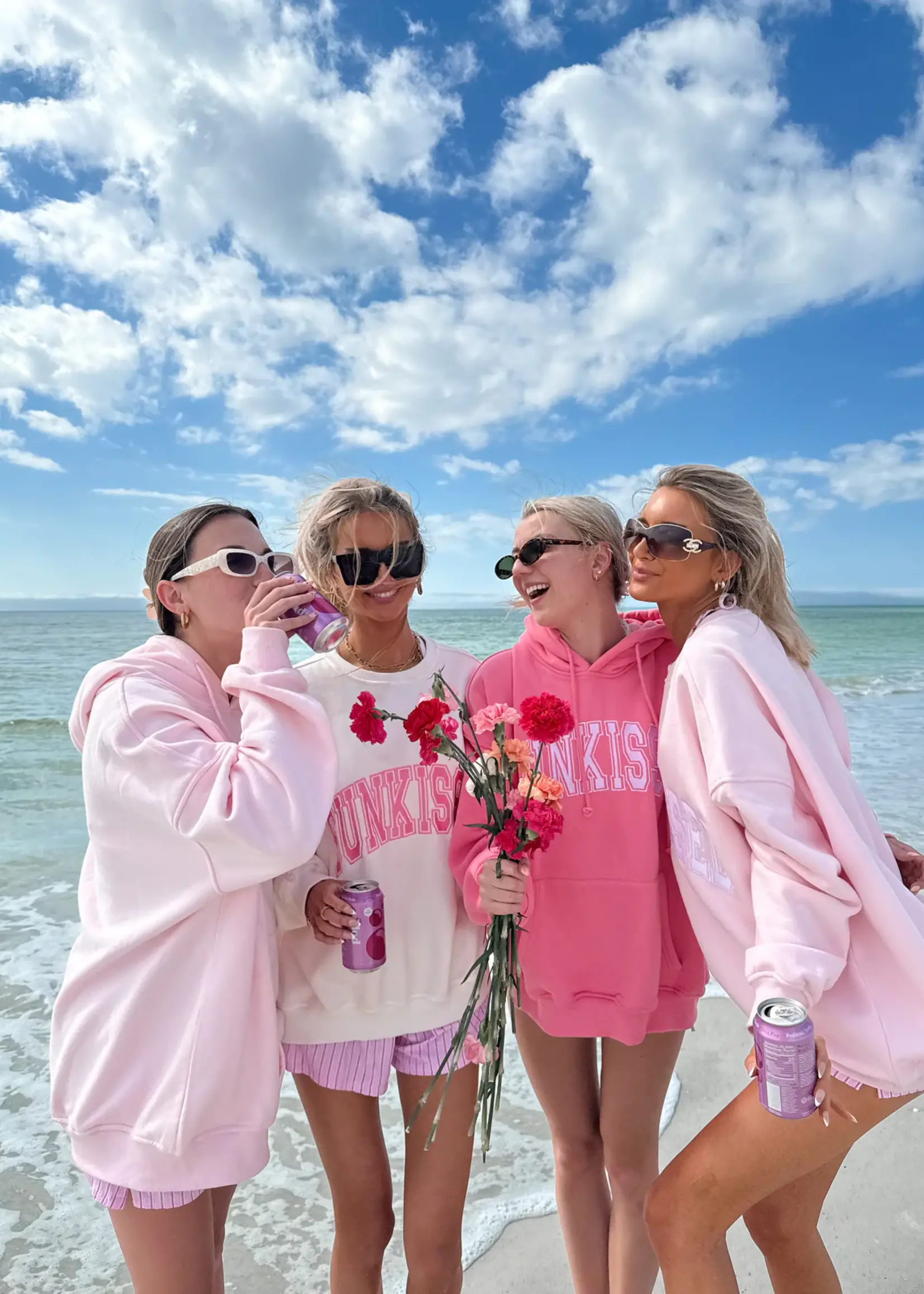 Sunkissed Coconut Sunkissed Embroidered Sweatshirt