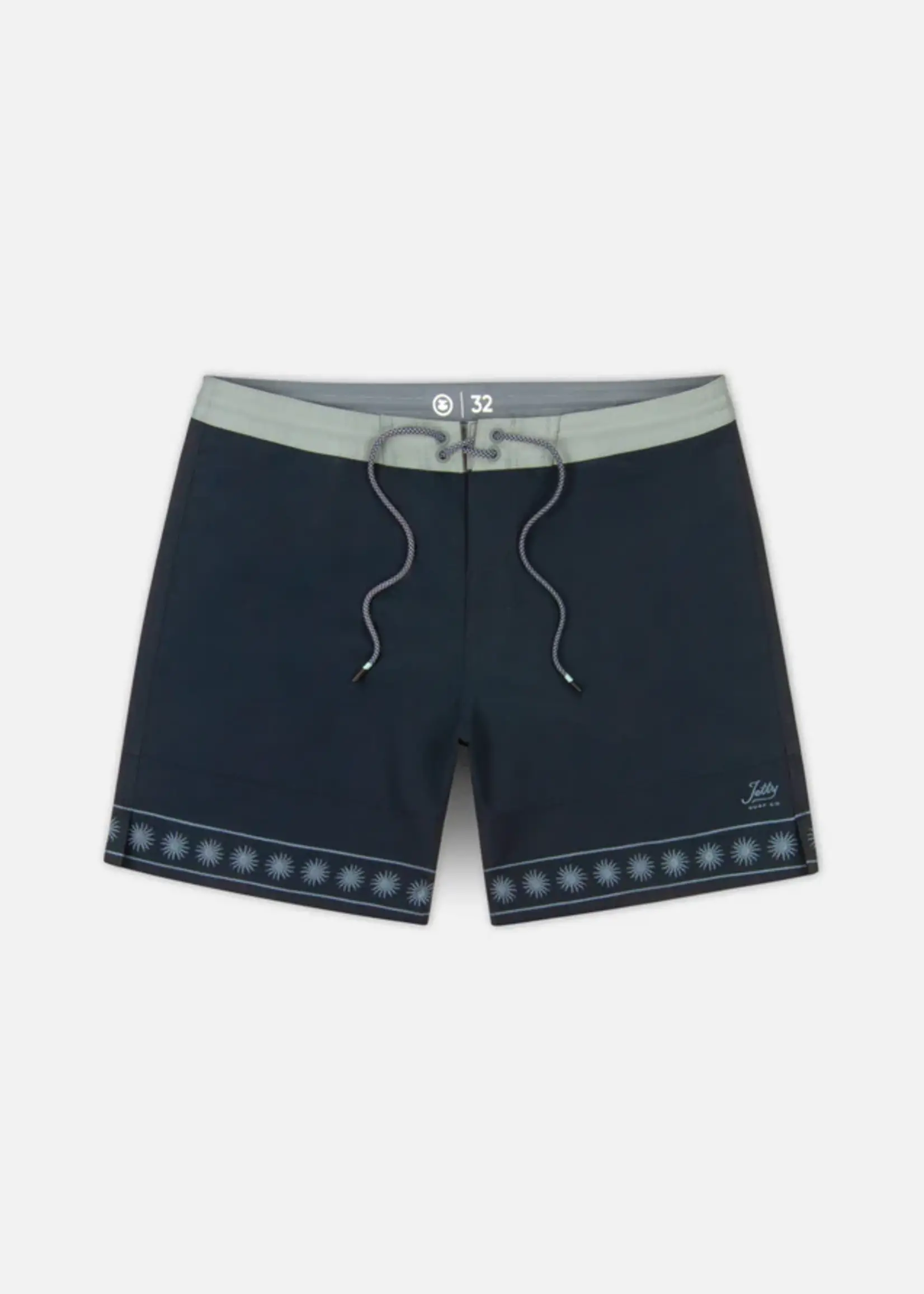 Glendola Embroidered Boardshort