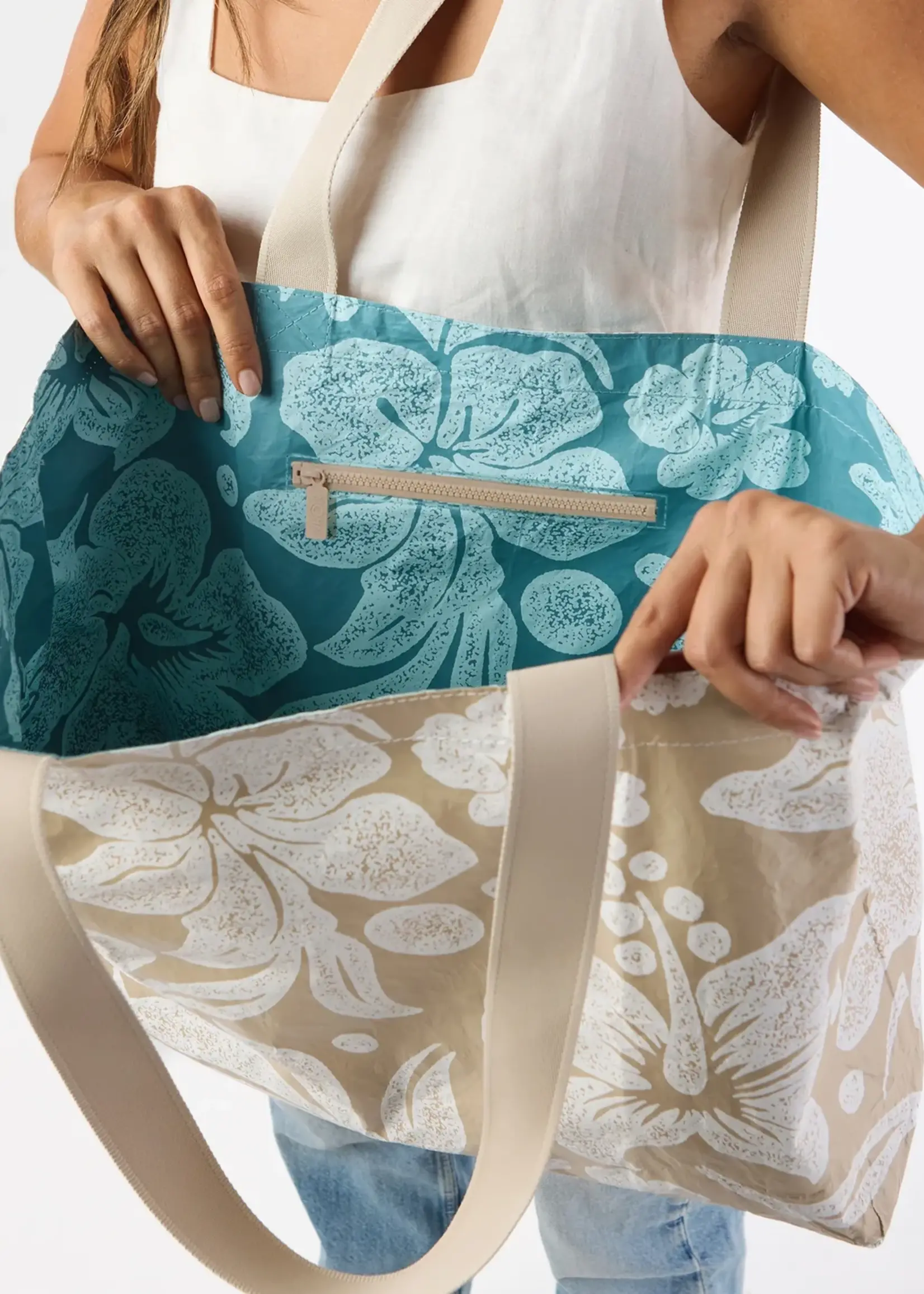 Aloha Collection Breezy Reversible Tote