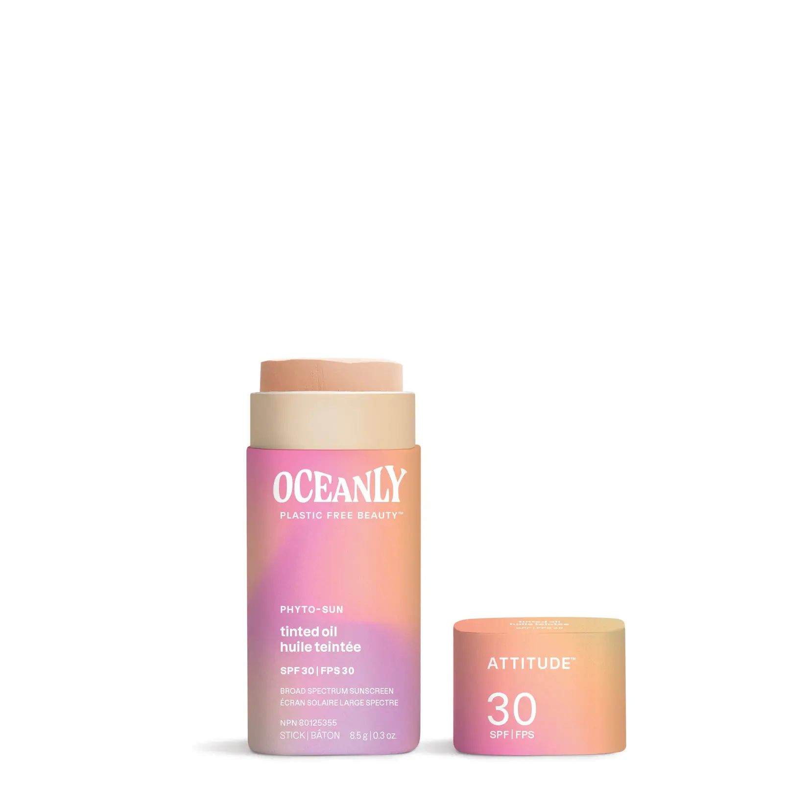 Solid Tinted Oil SPF 30 w/ Zinc Oxide - Oceanly Phyto - Sun