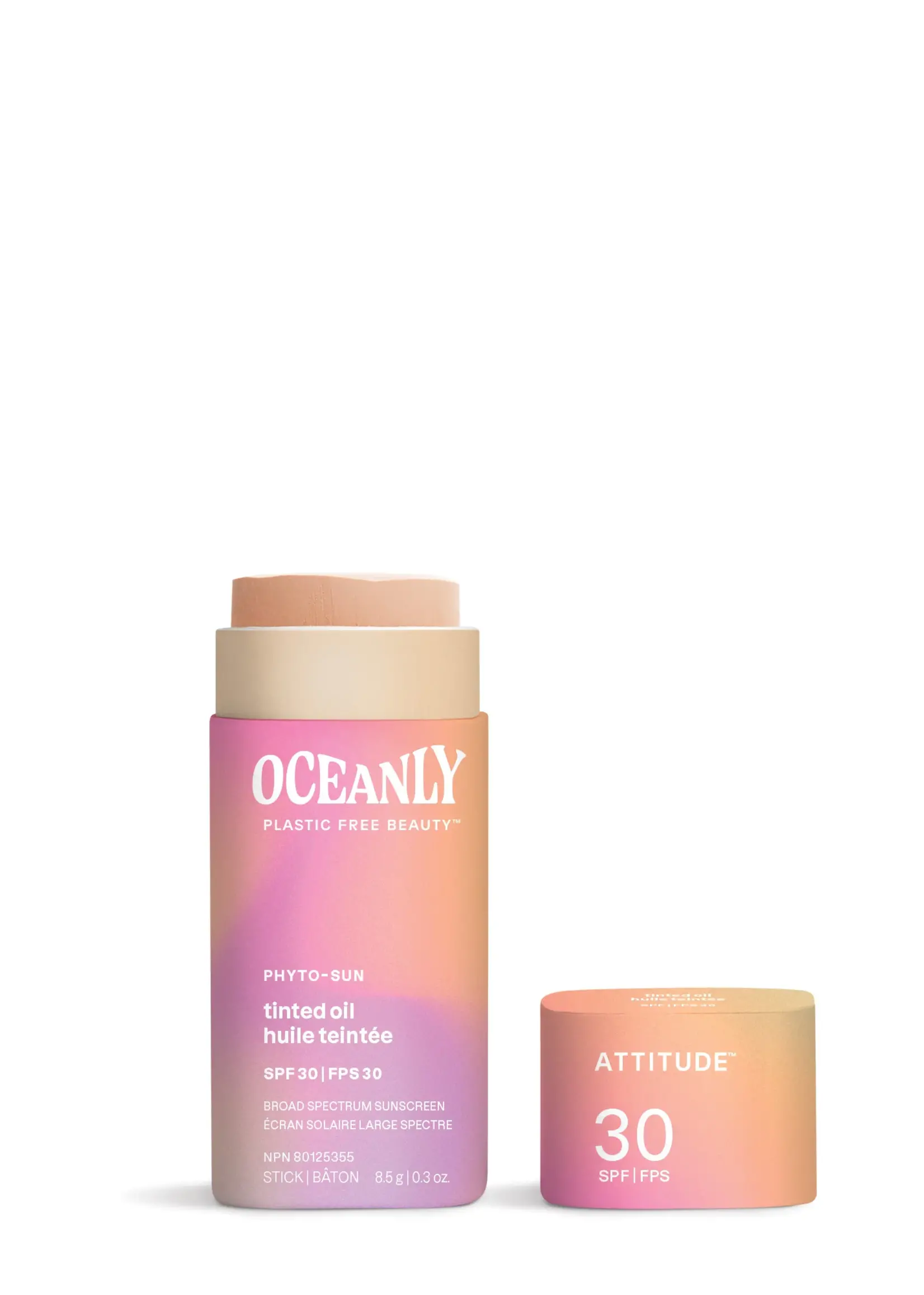 Solid Tinted Oil SPF 30 w/ Zinc Oxide - Oceanly Phyto - Sun