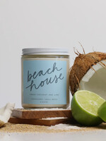 poured goods Beach House: 8 oz Soy Wax Hand-Poured Candle