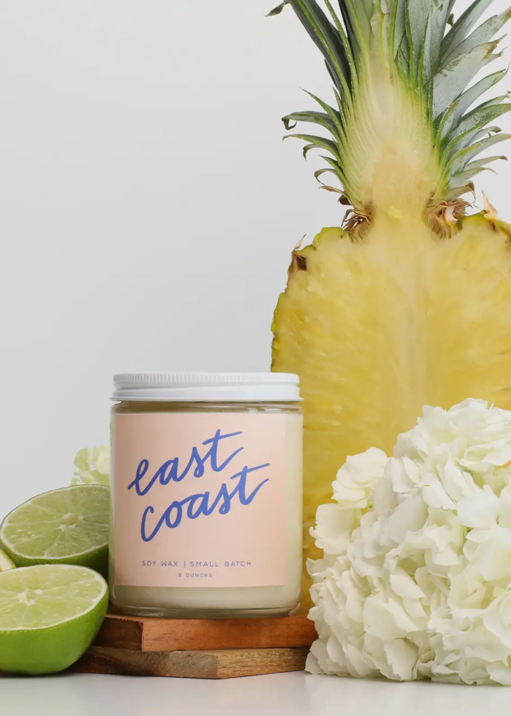 East Coast: 8 oz Soy Wax Hand-Poured Candle