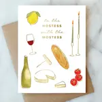 Hostess Thank You Greeting Card | Thank You Card