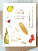 Hostess Thank You Greeting Card | Thank You Card