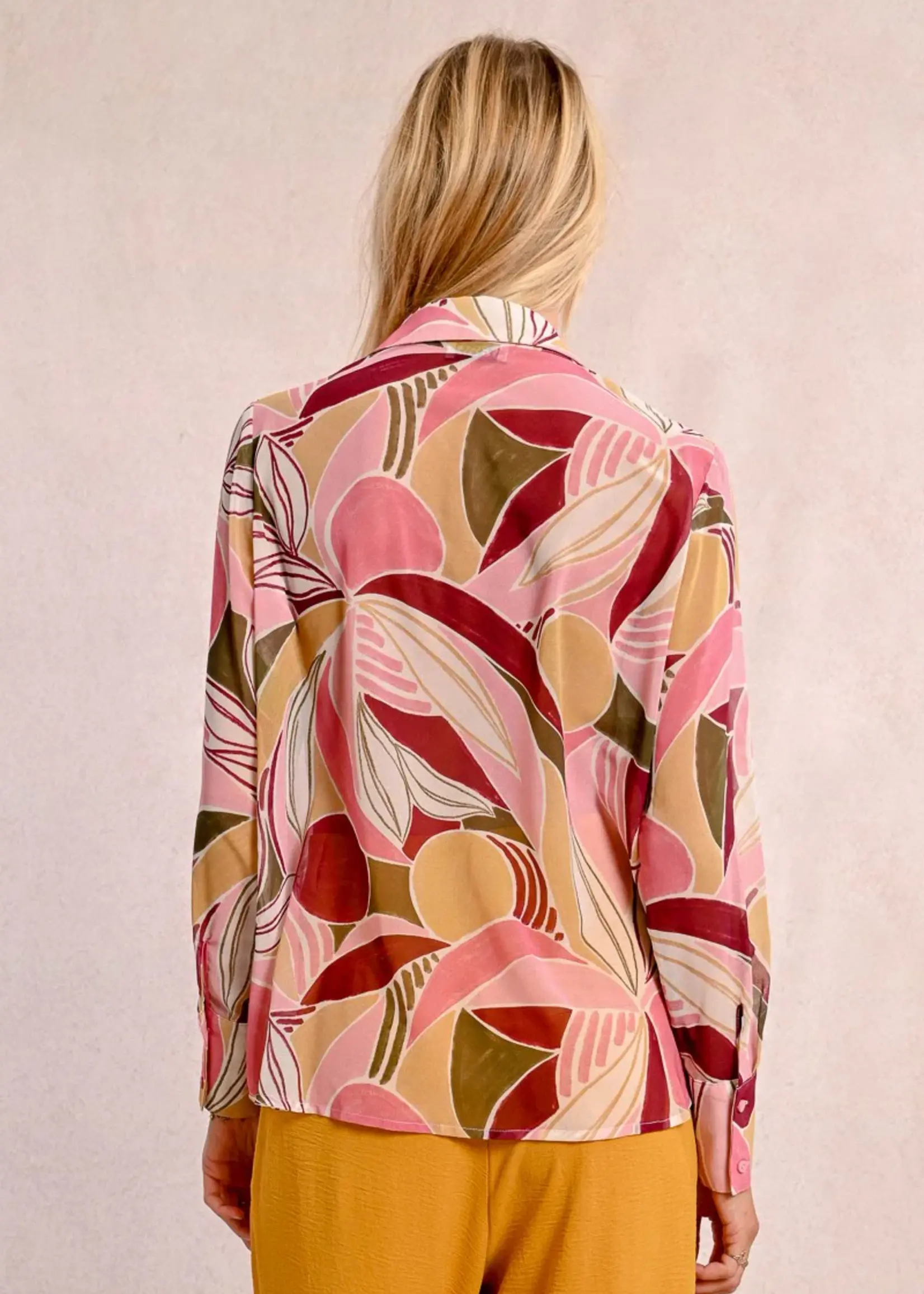 Flowy Printed Blouse
