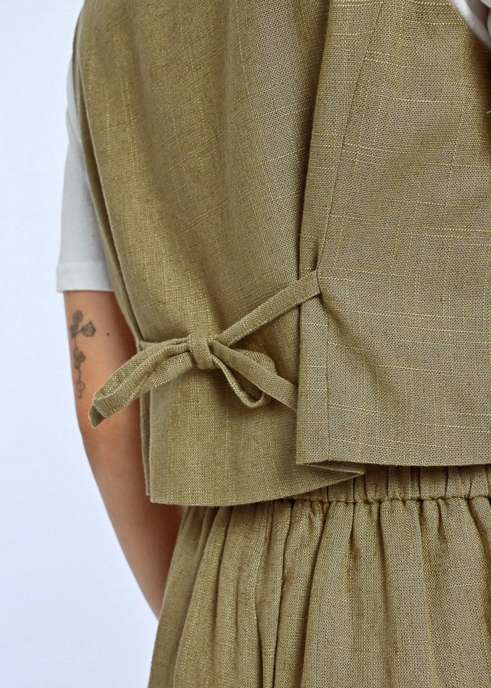 Linen Bolero