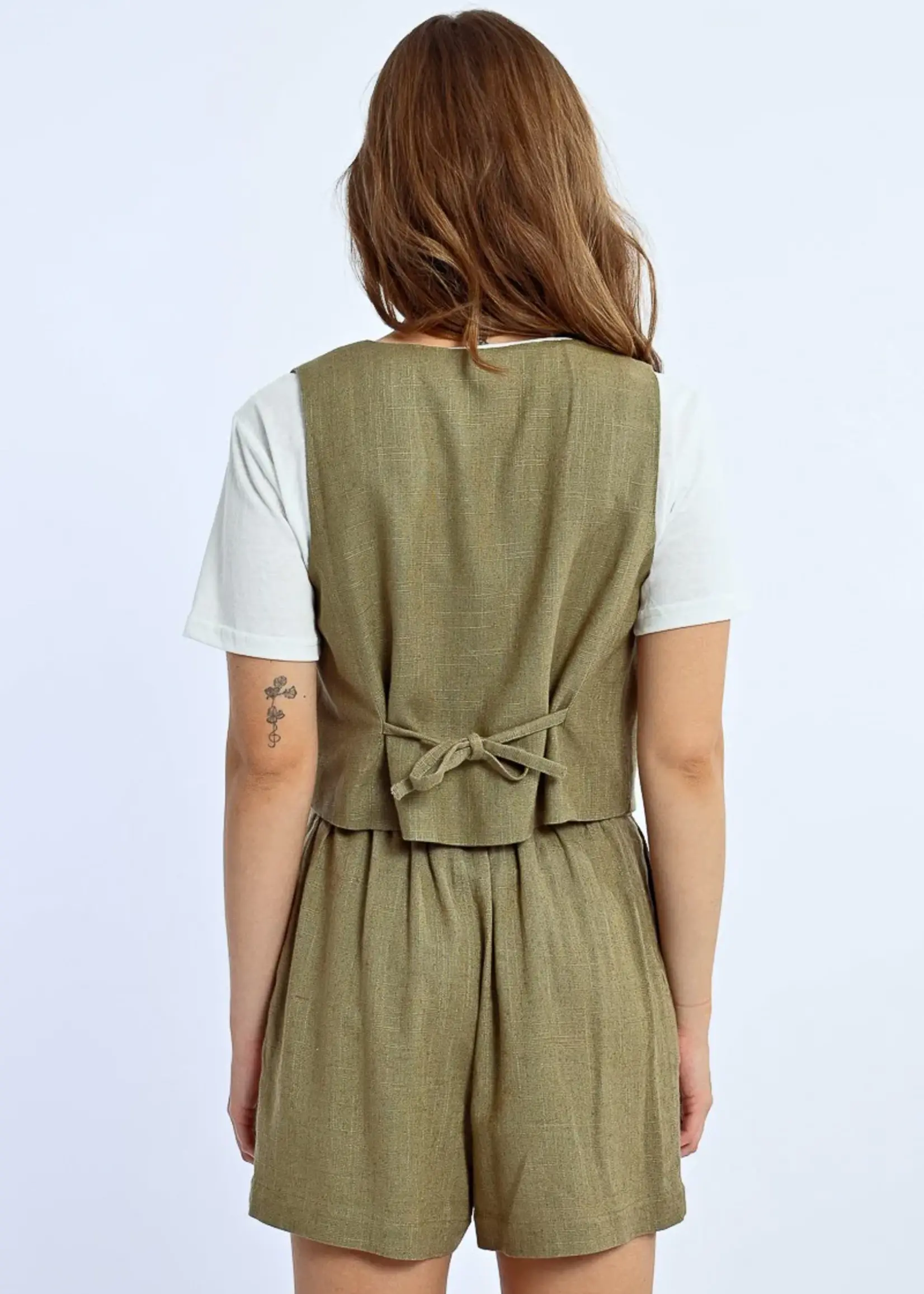 Linen Bolero