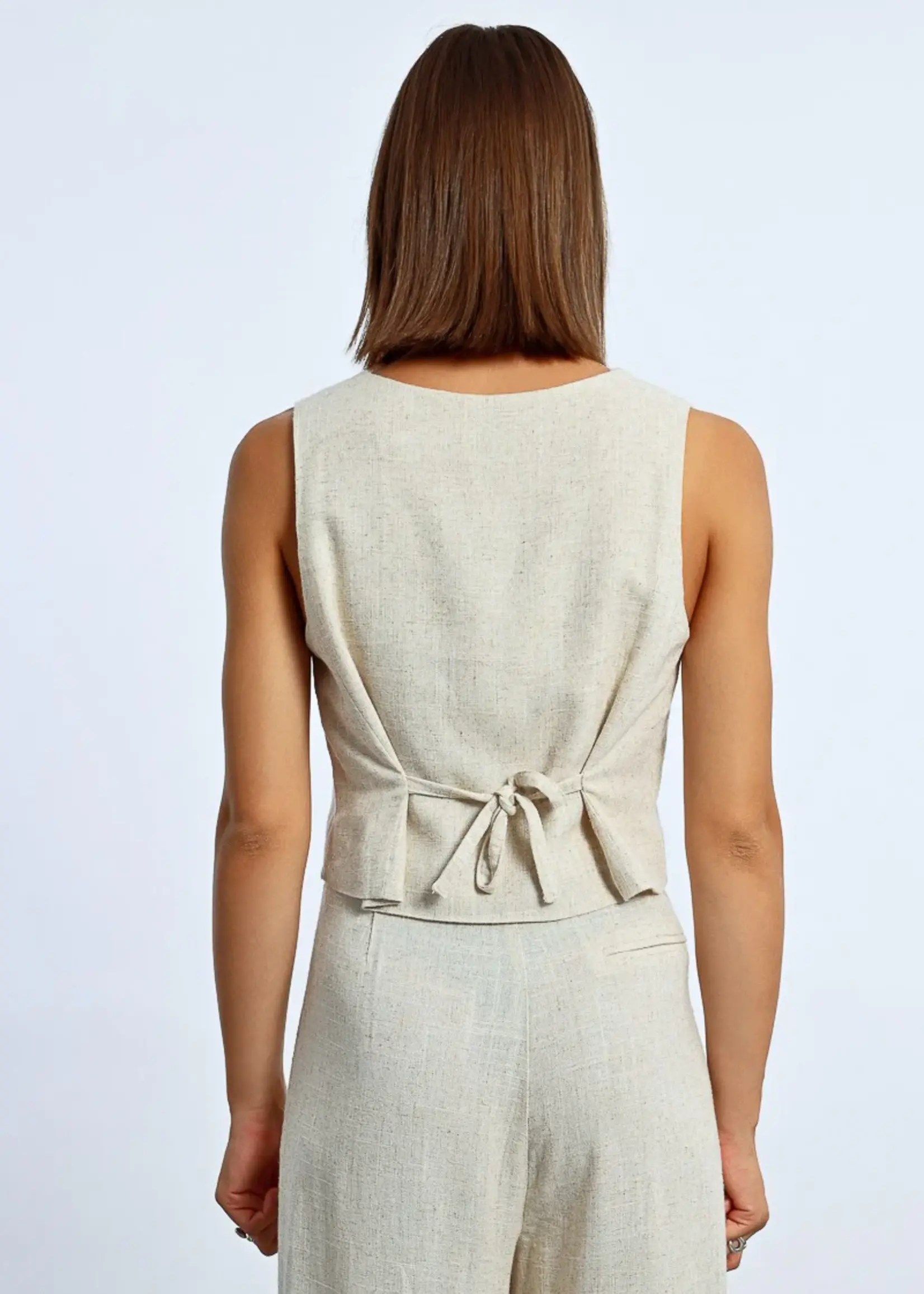Linen Bolero