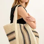 Large Bag w/ Stripes