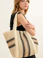Large Bag w/ Stripes