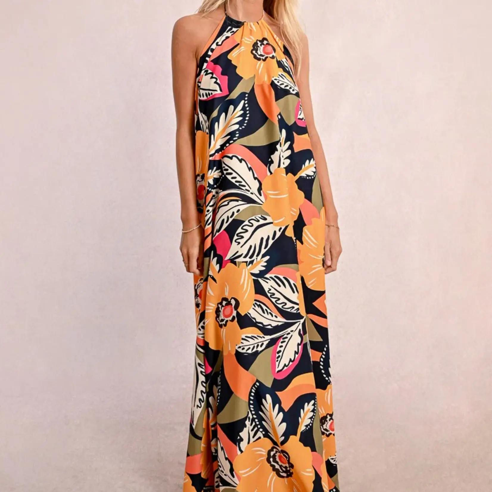 Printed Maxi Dress