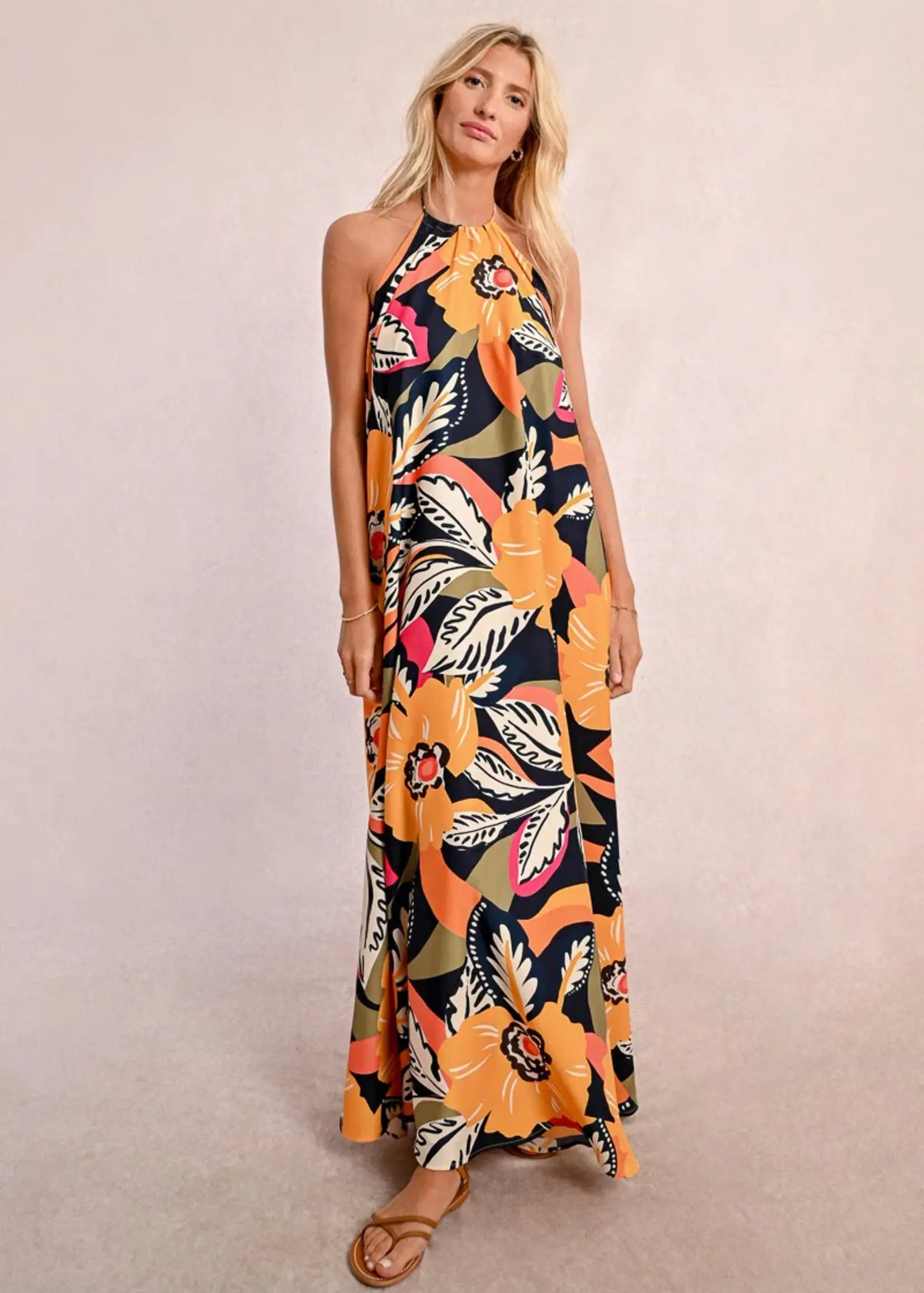 Printed Maxi Dress