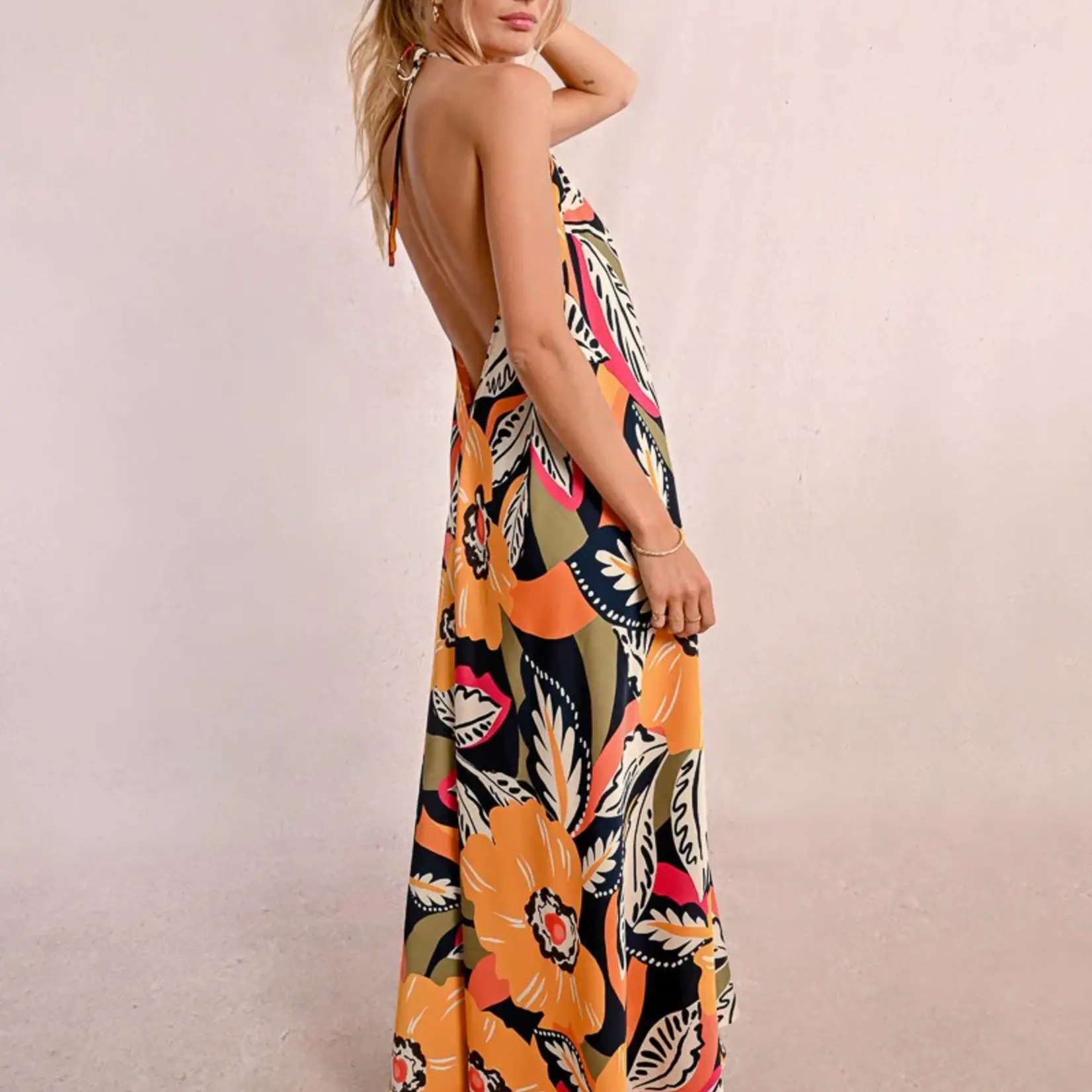 Printed Maxi Dress