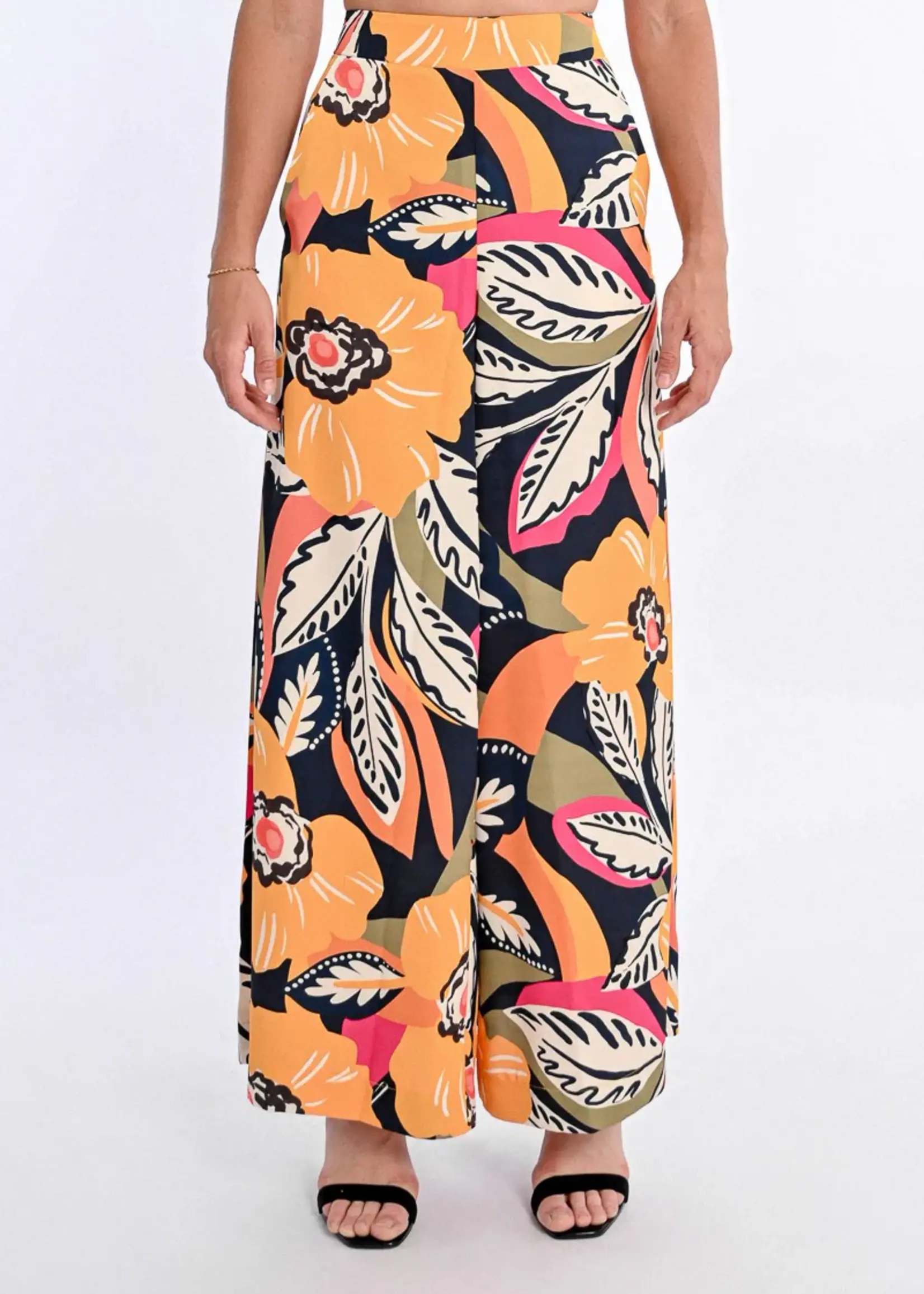 Wide Printed Pant