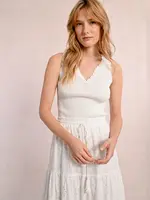 Mesh V Neck Tank