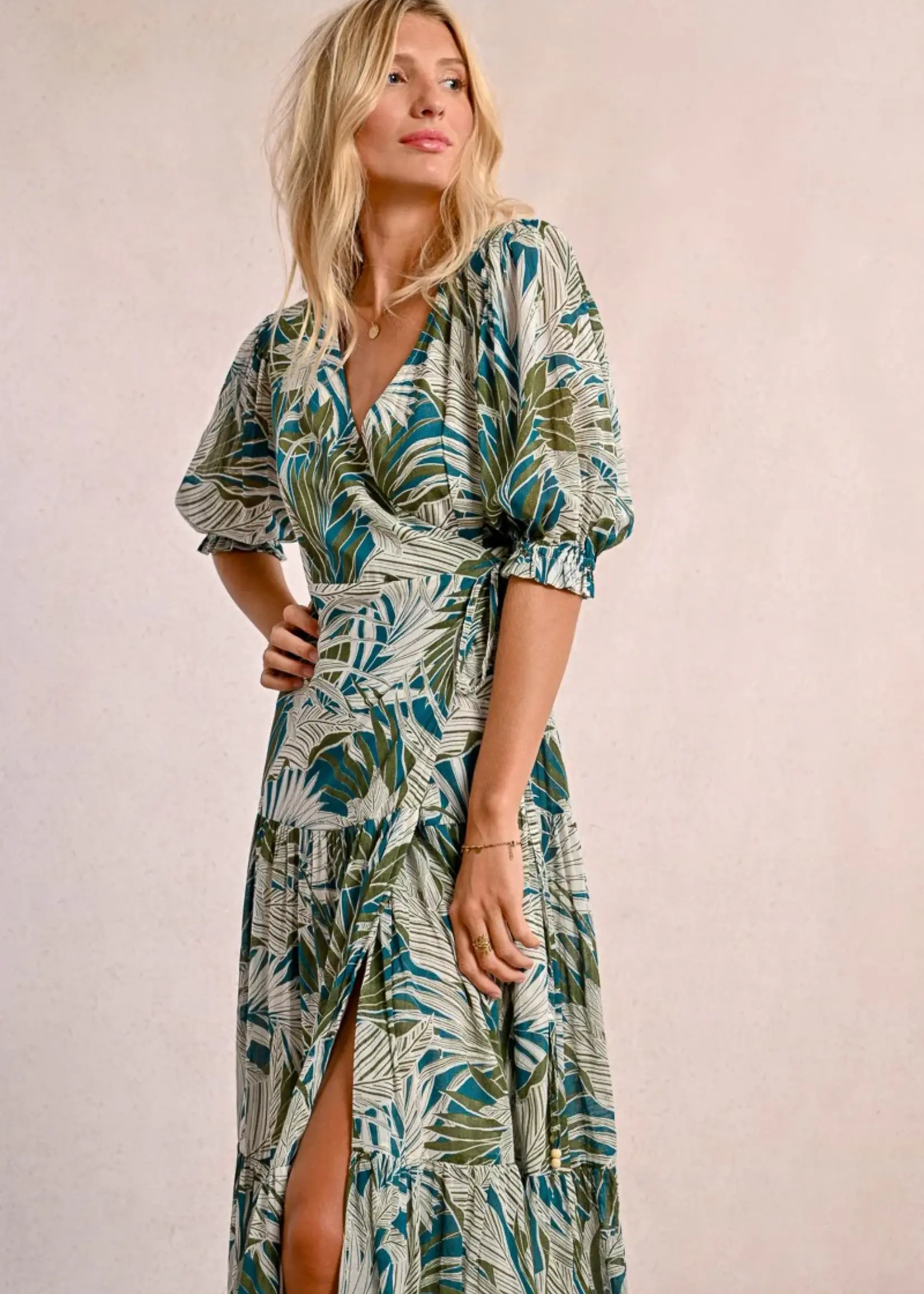 Long Wrap Dress