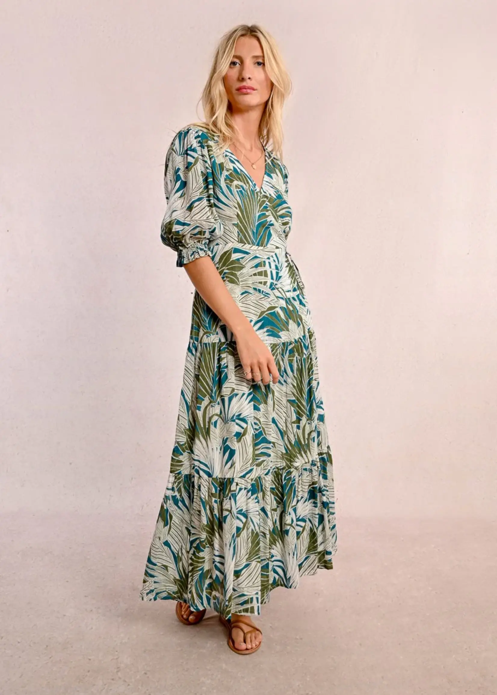Long Wrap Dress