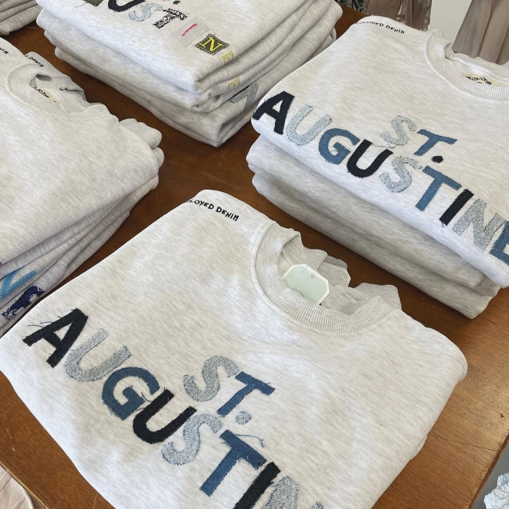 Different Denim Sweatshirt