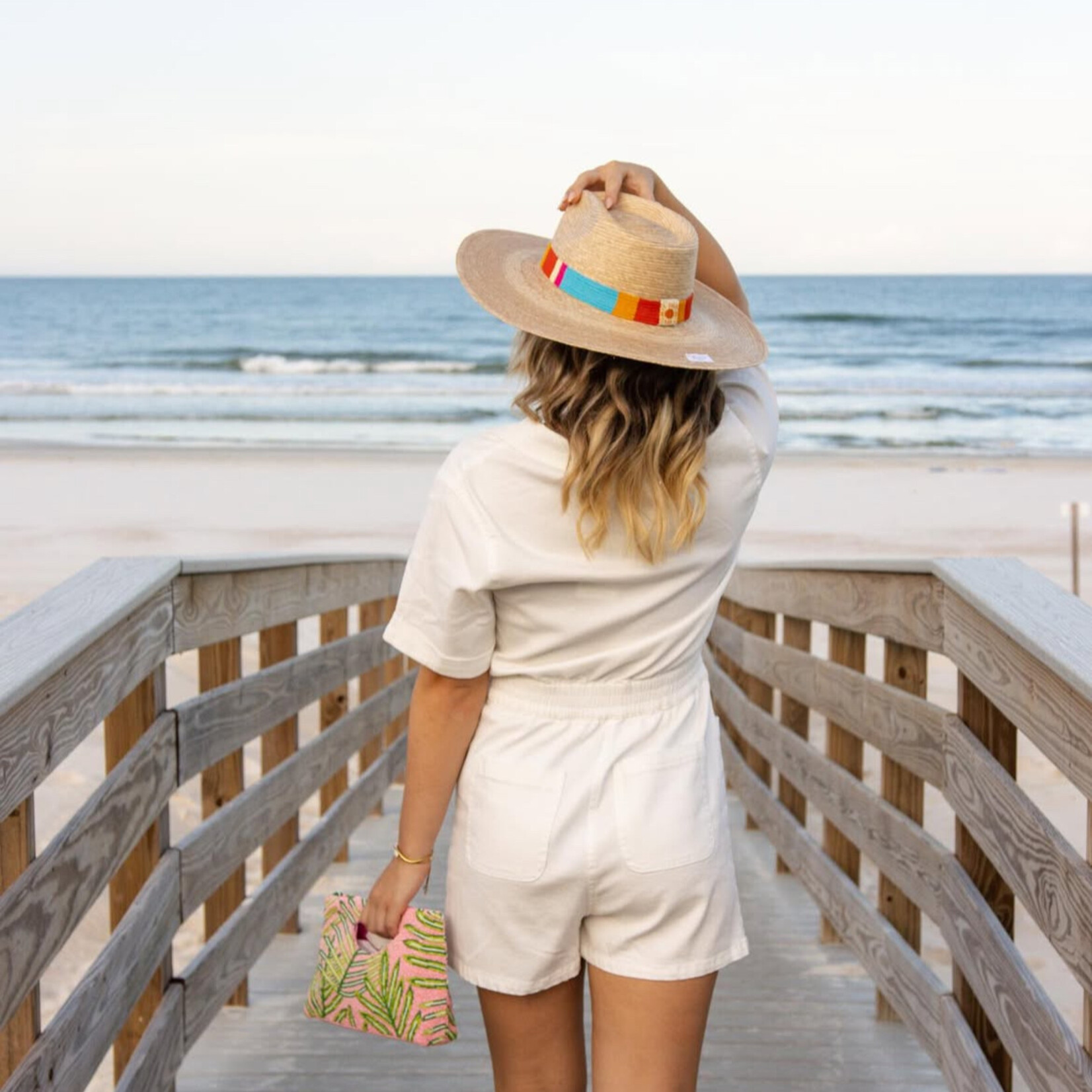 Sunshine Tienda Sandra Palm Hat