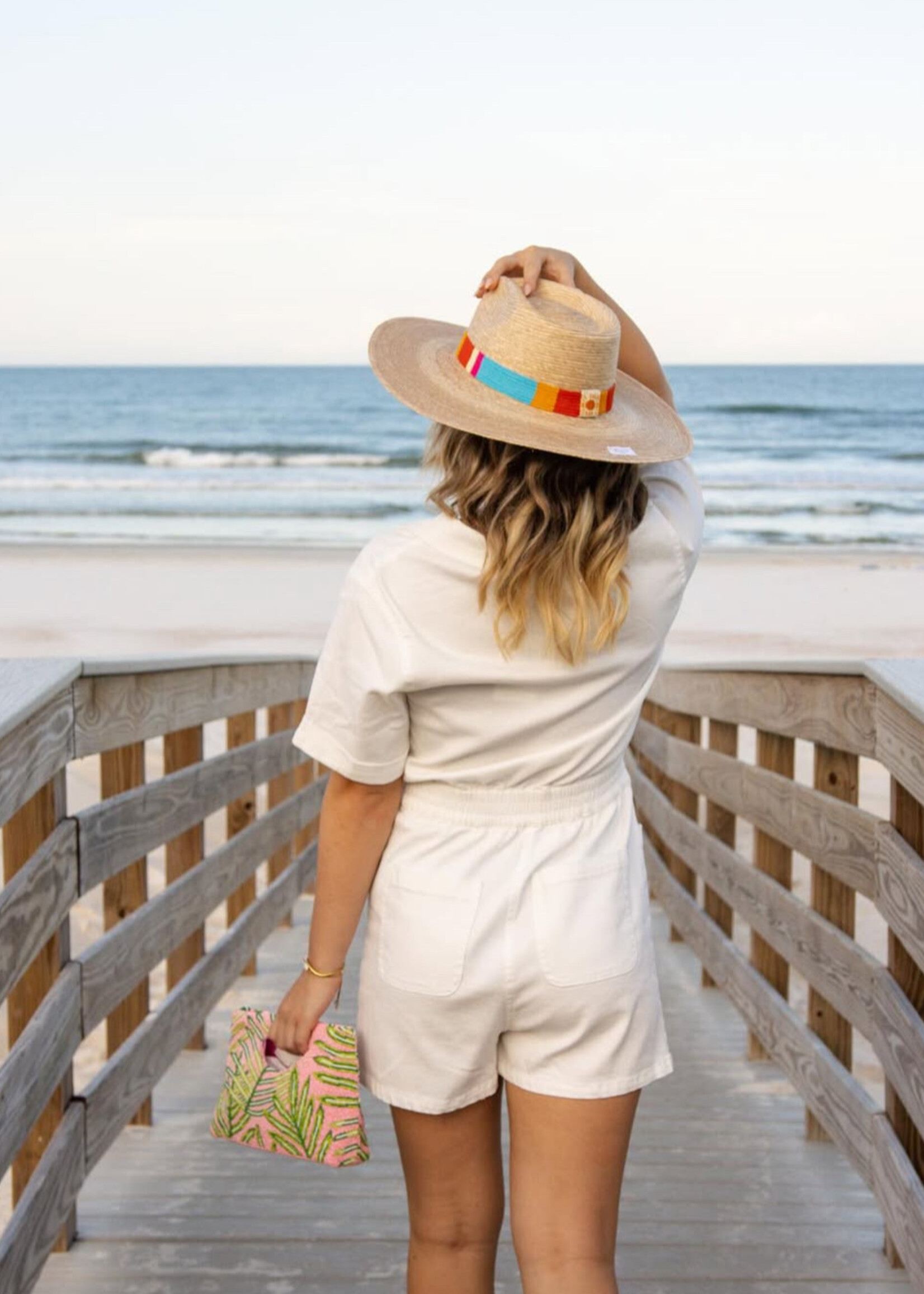 Sunshine Tienda Sandra Palm Hat