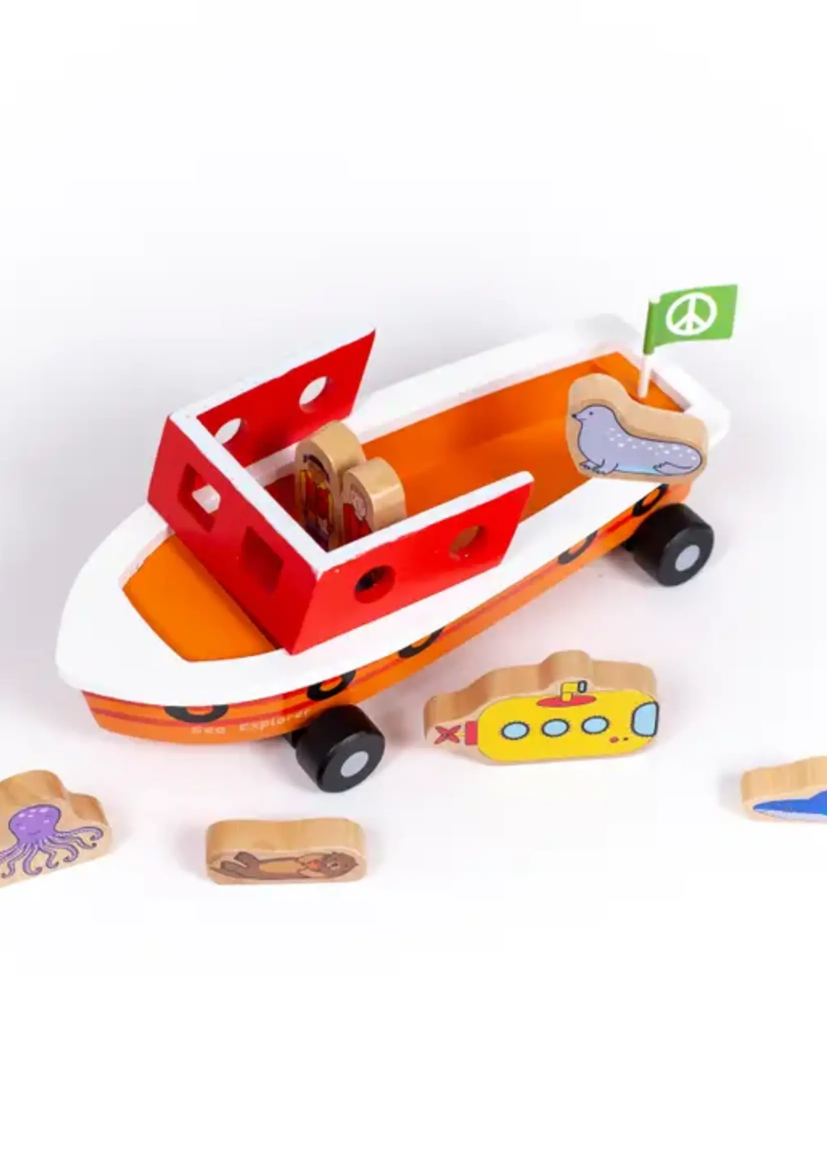 Jack Rabbit Creations Ocean Explorer Magnetic Ship